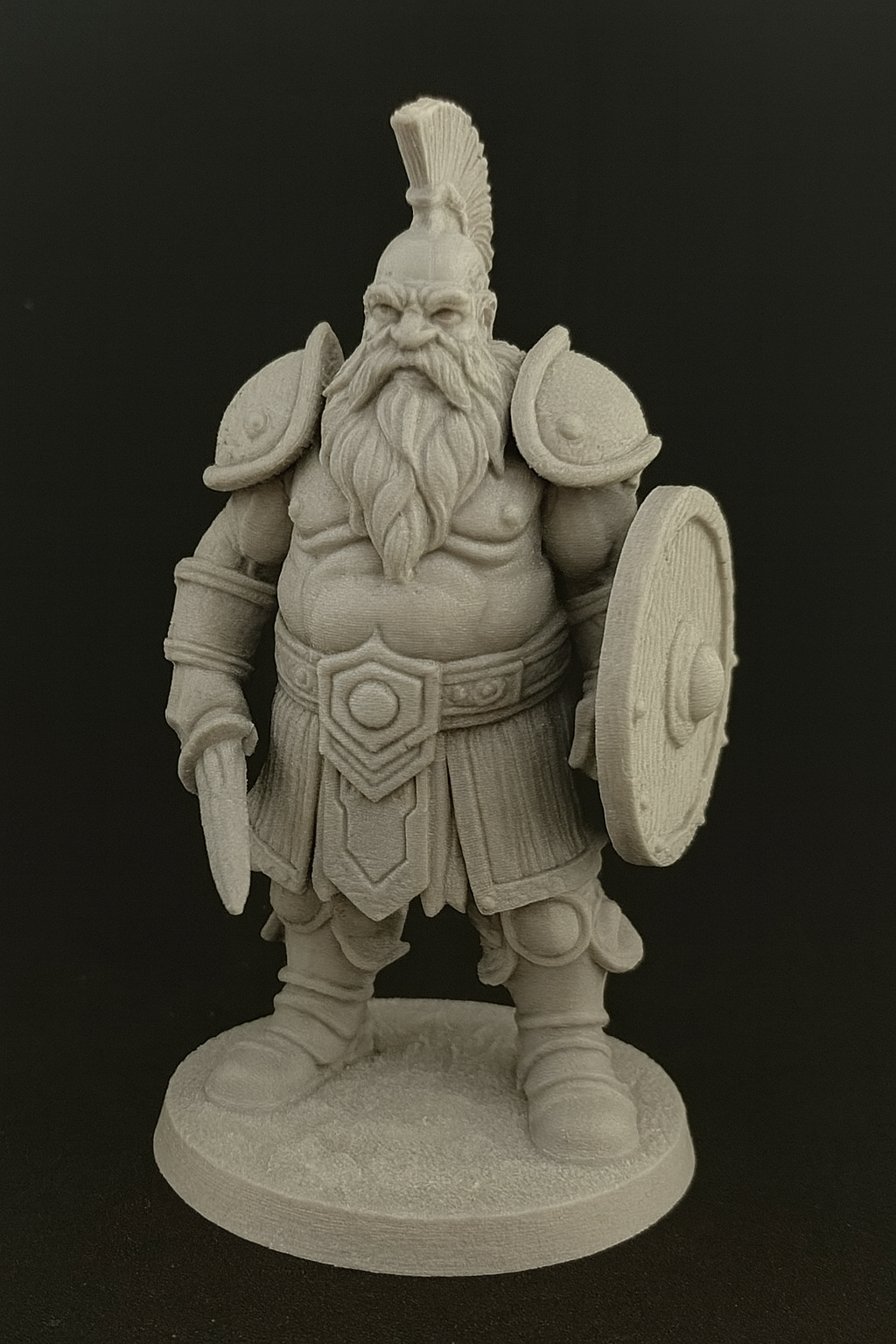 Ironbeard Sentinel – Dwarf Warrior 3D Print Model