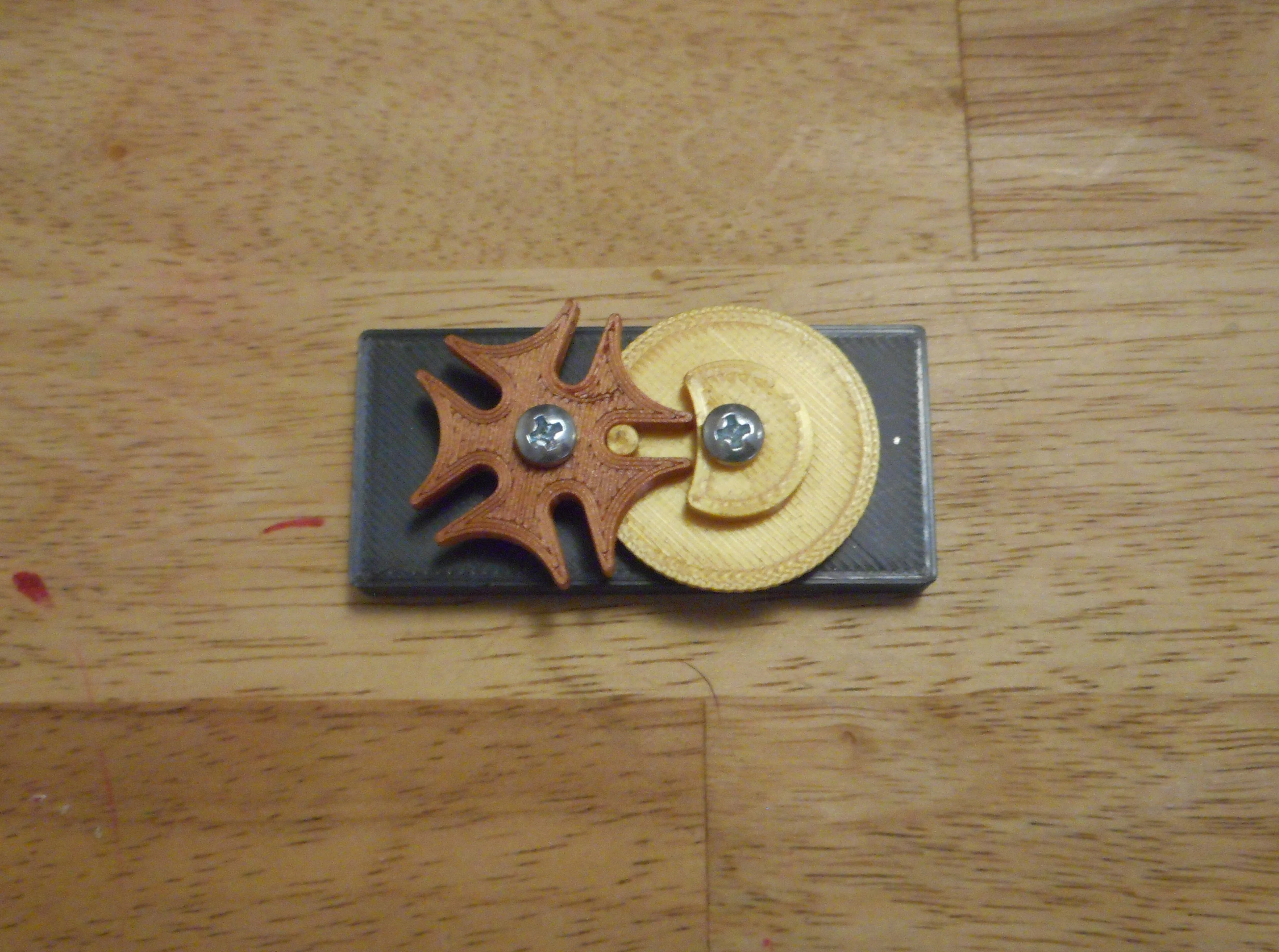 5 Stop Geneva Wheel Model
