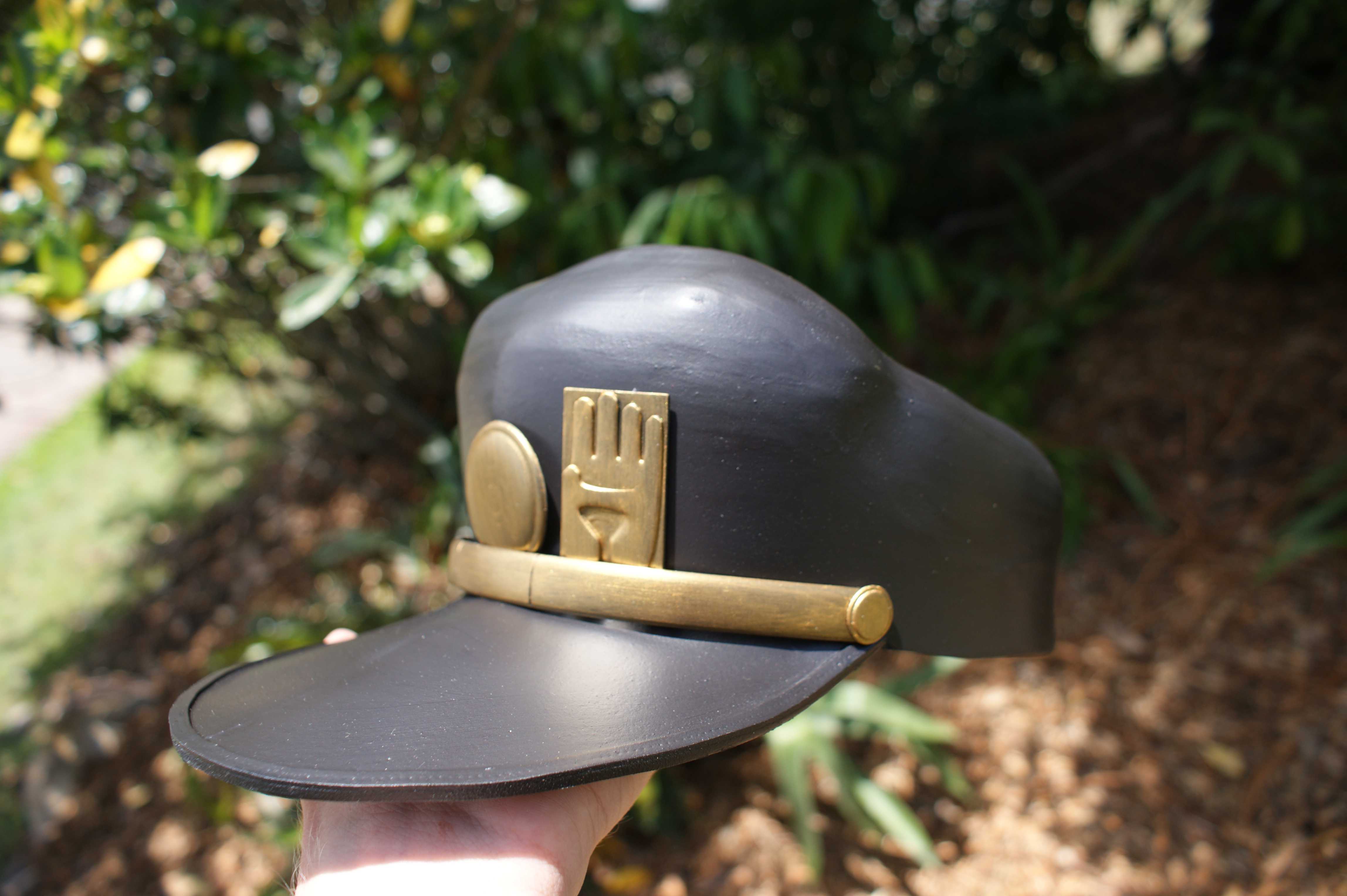 Jotaro's Cap Details - Jojo's Bizzare Adventure