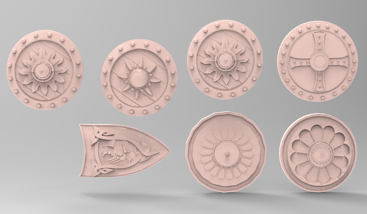 Shields collection for any use and remixes
