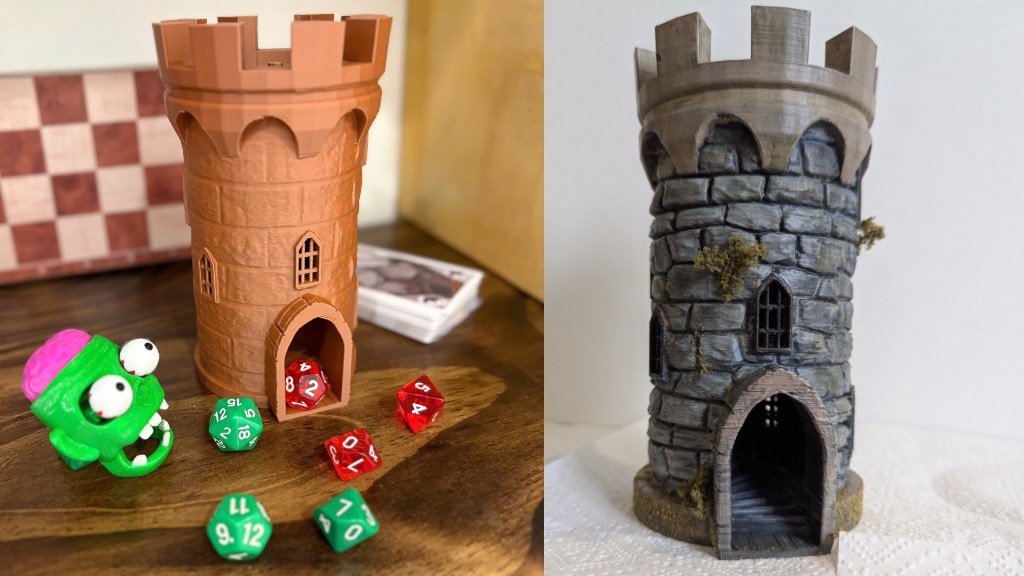 Supportless Dice Tower V2 (DND / TTRPG)