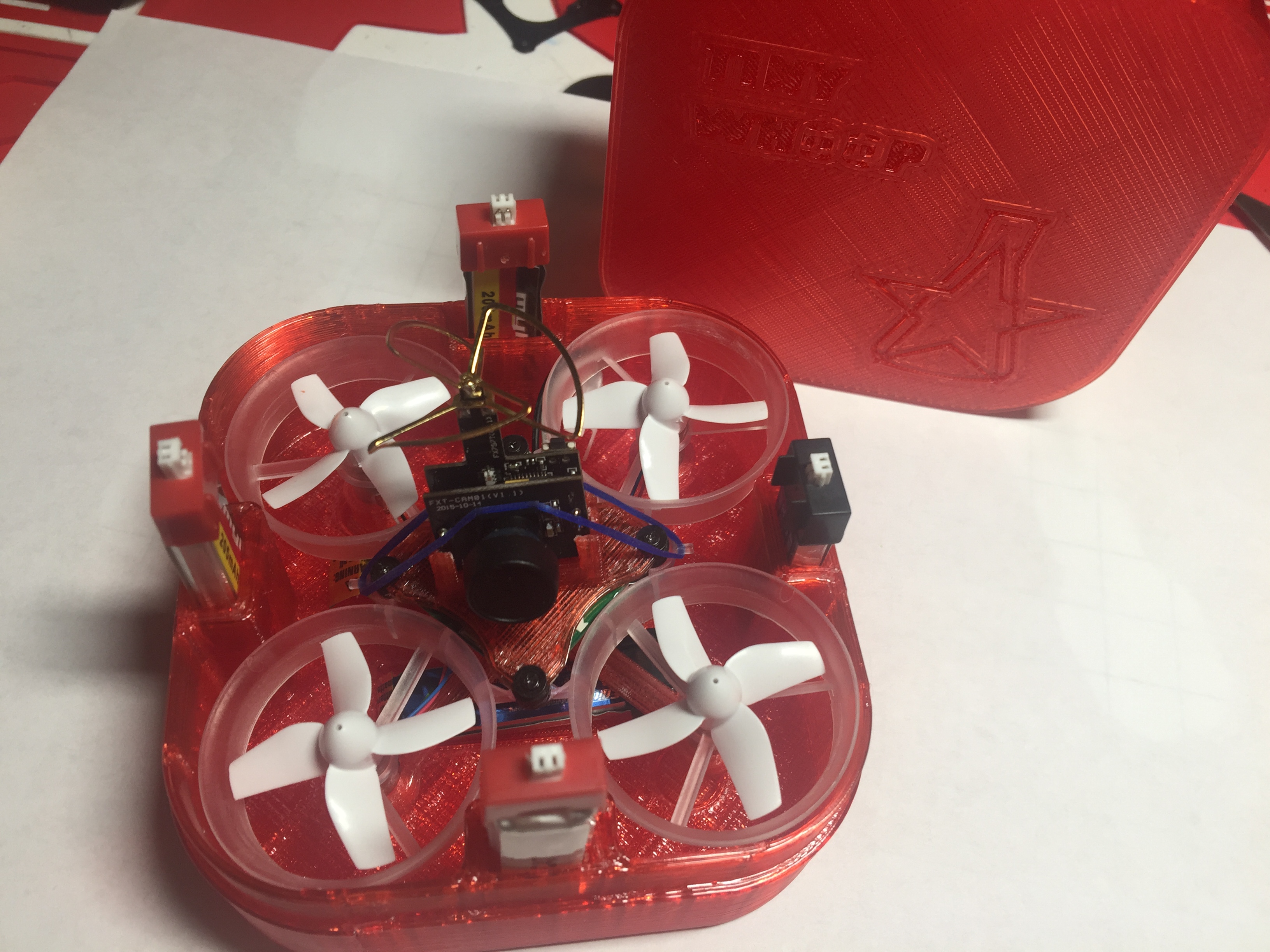 Tiny Whoop (Blade Inductrix) Storage Box