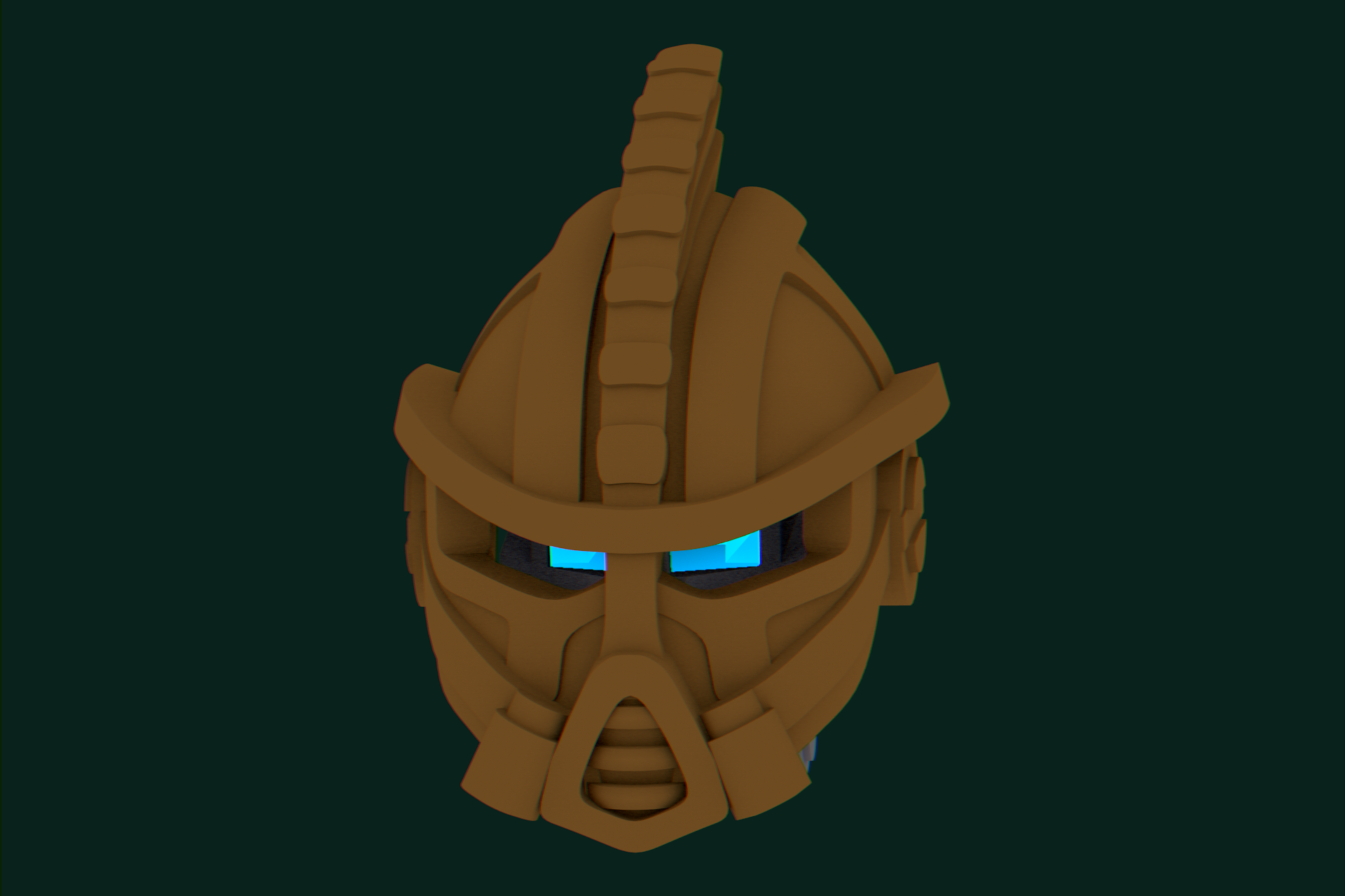 Mask of Clairvoyance (Toa Hagah Gaaki) -Lovice Commission-
