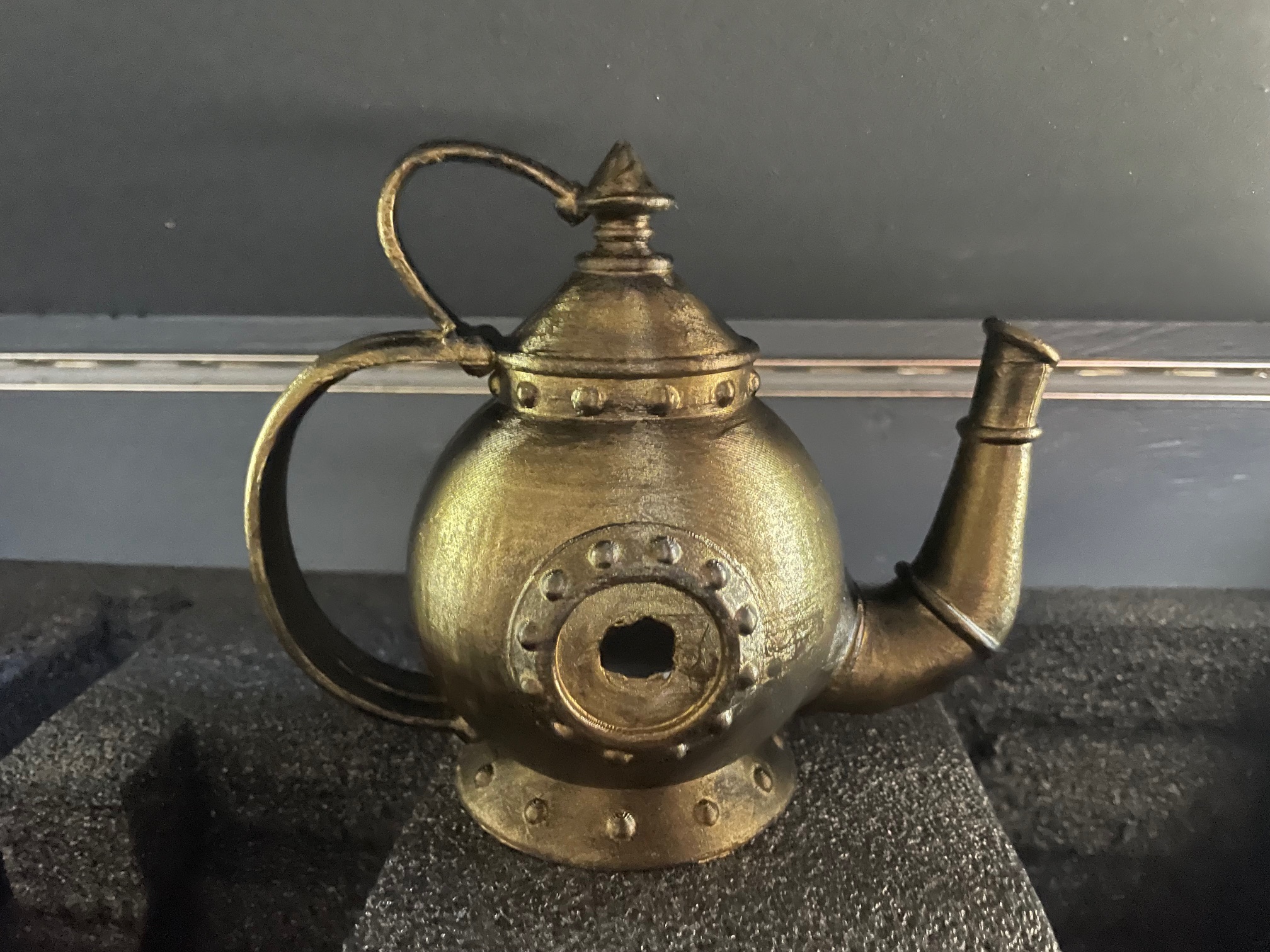 Small Steampunk Teapot for Fun, Crafting, Cosplay, Theatre Props.... etc.