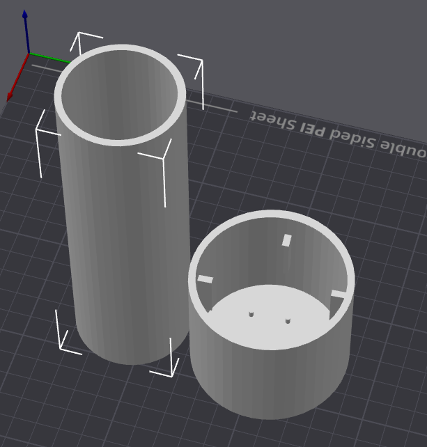 Bambus Vase