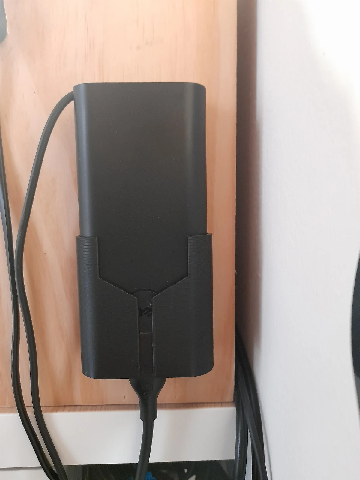 Dell XPS power adapter holder