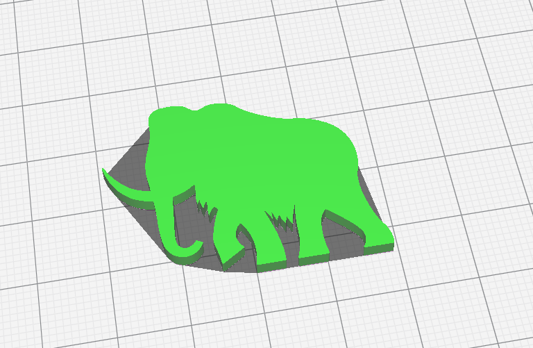 Simple Mammoth Model w/ Solidworks