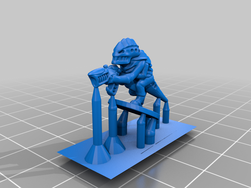 15mm Termagants ( BaseDepartment's design) - 4 poses