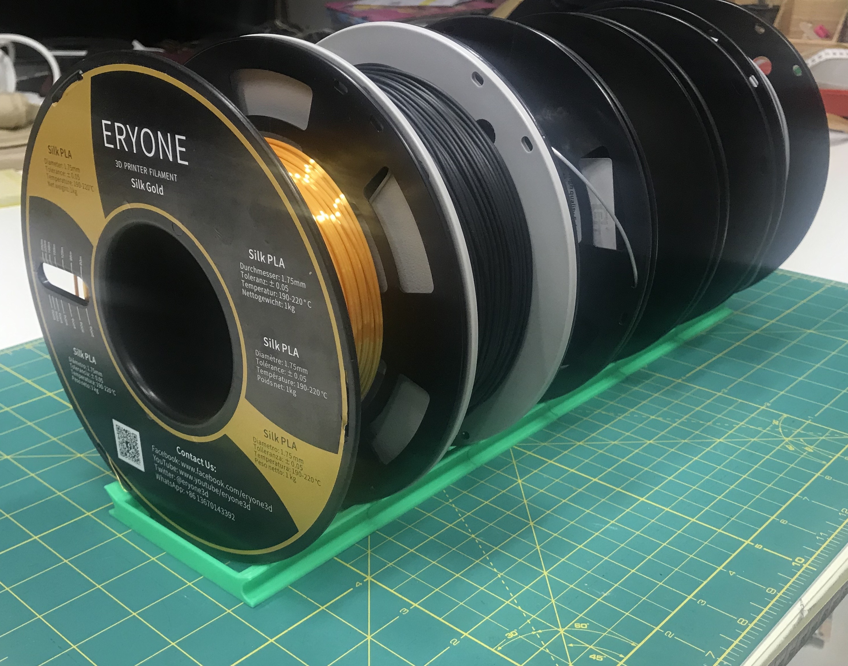 modular spool storage shelf/stand