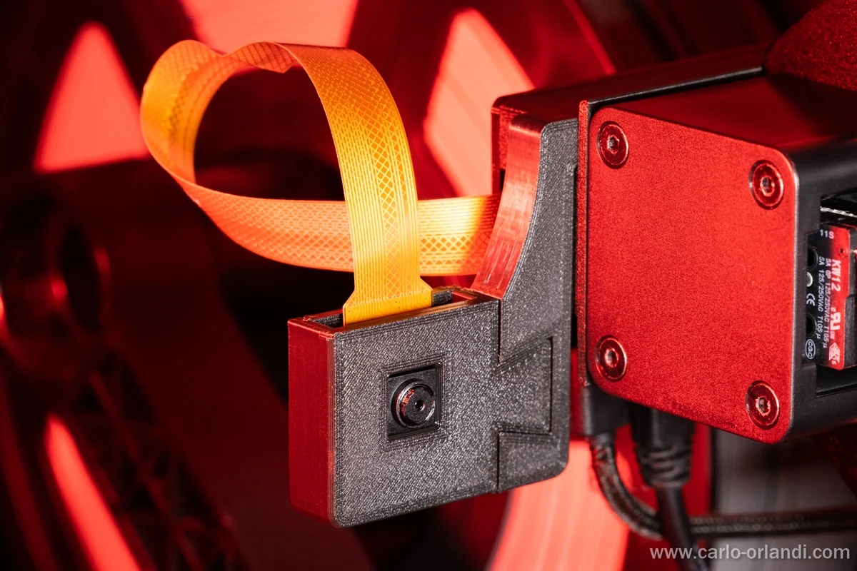 Raspberry Pi Zero 2 (+ camera) case for Ender 2 Pro