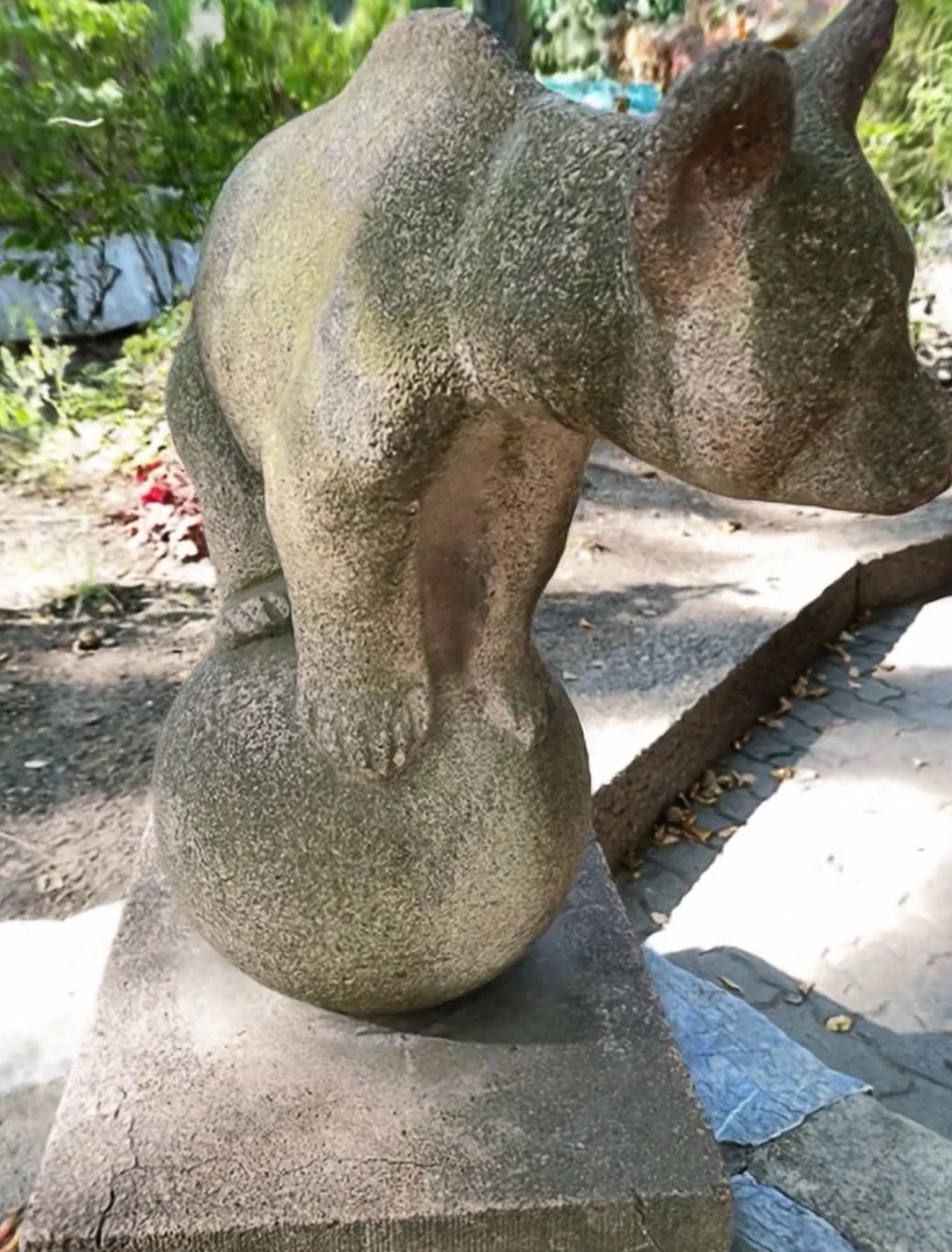 Bear Staue Scan