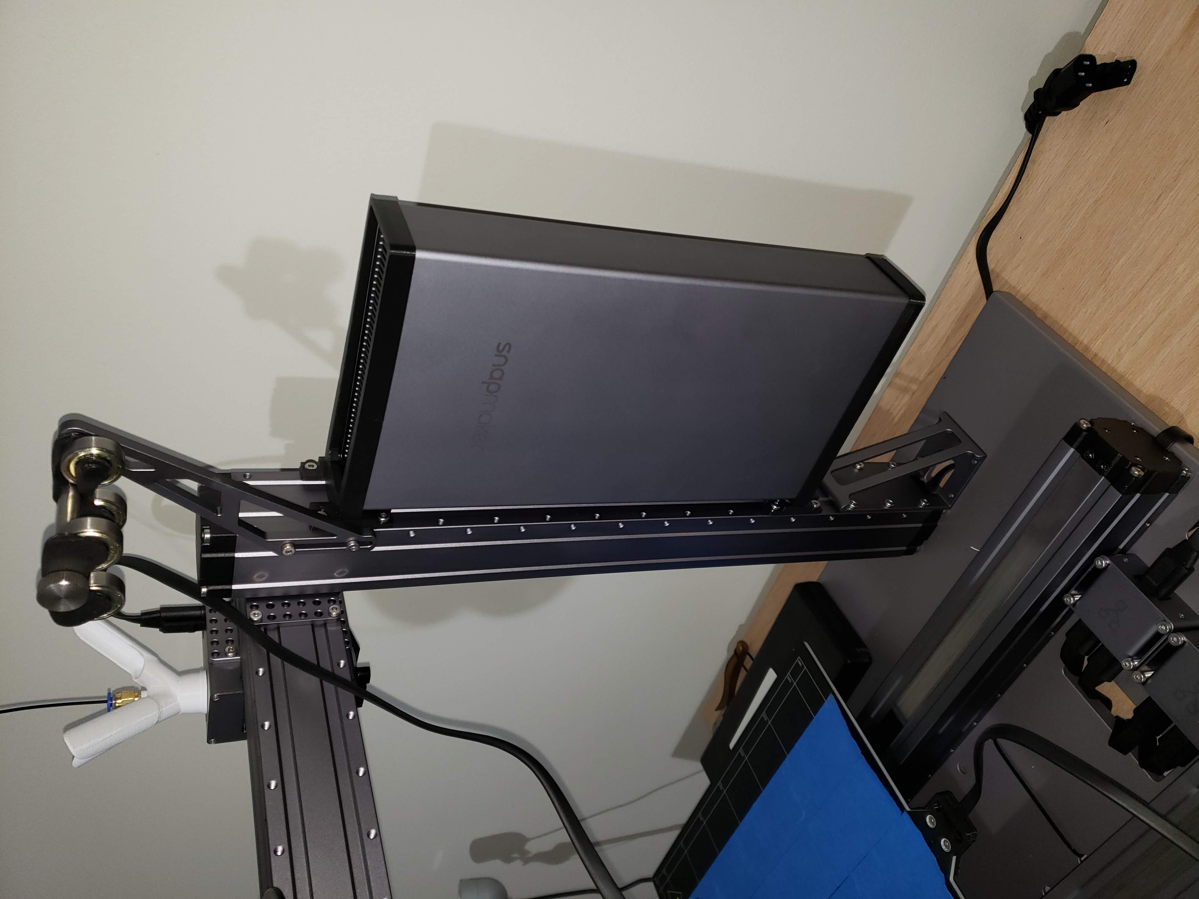 Snapmaker 2.0 Power Supply Vertical Bracket - Wedge Lock