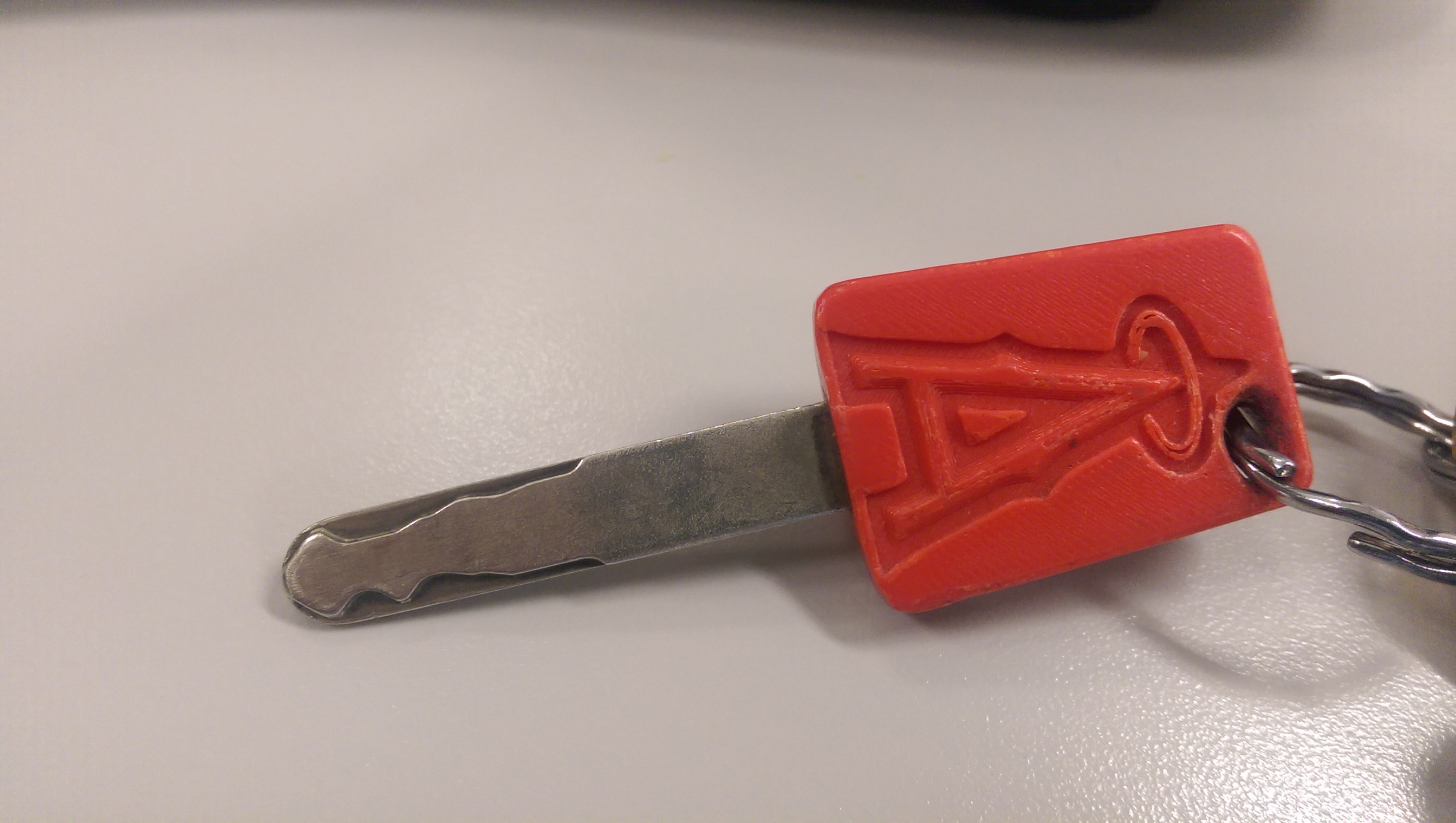 Honda Key (FOB combo) Replacement with LA Angels logo
