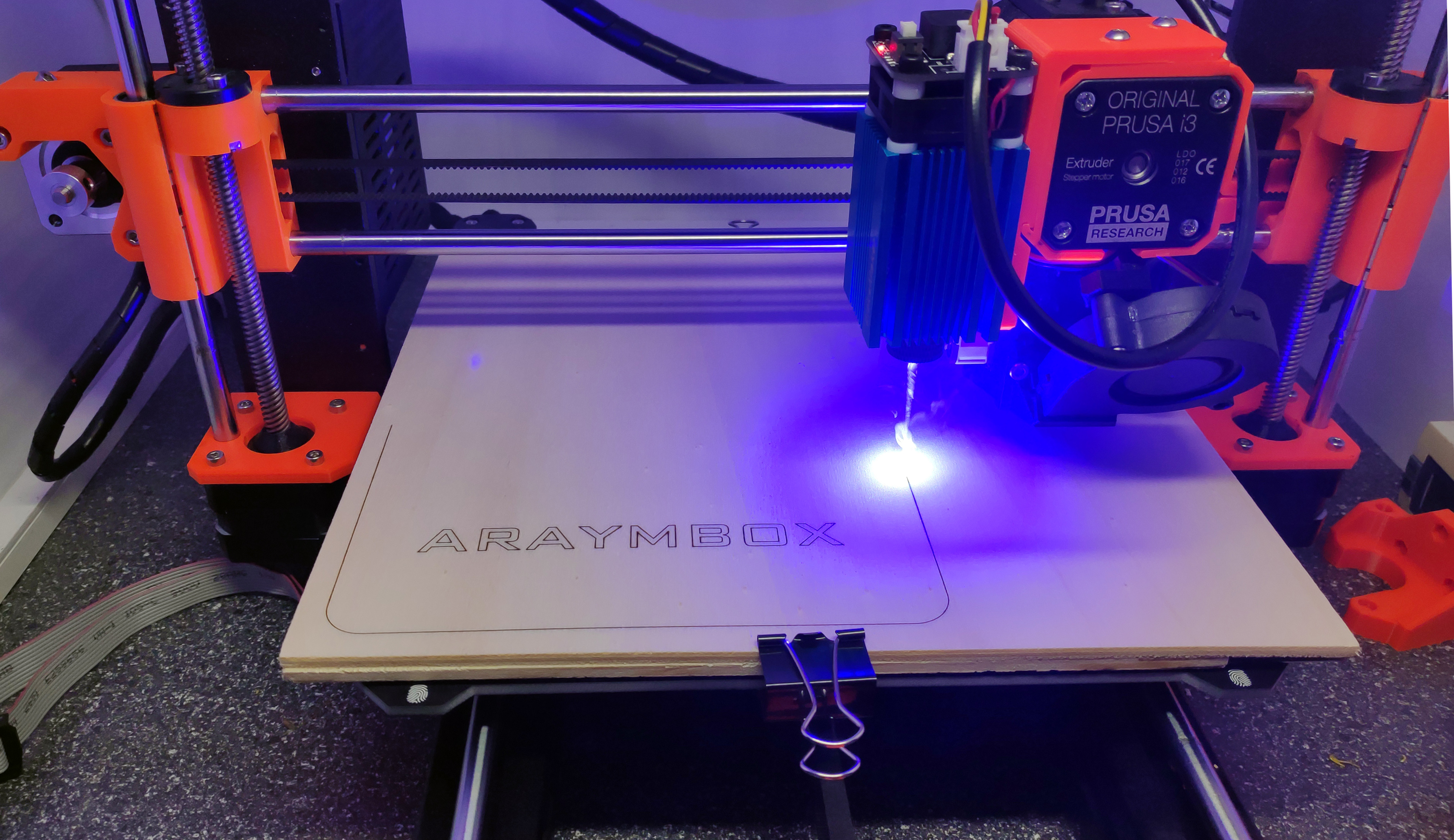 Prusa Mk3 Laser Engraving Kit