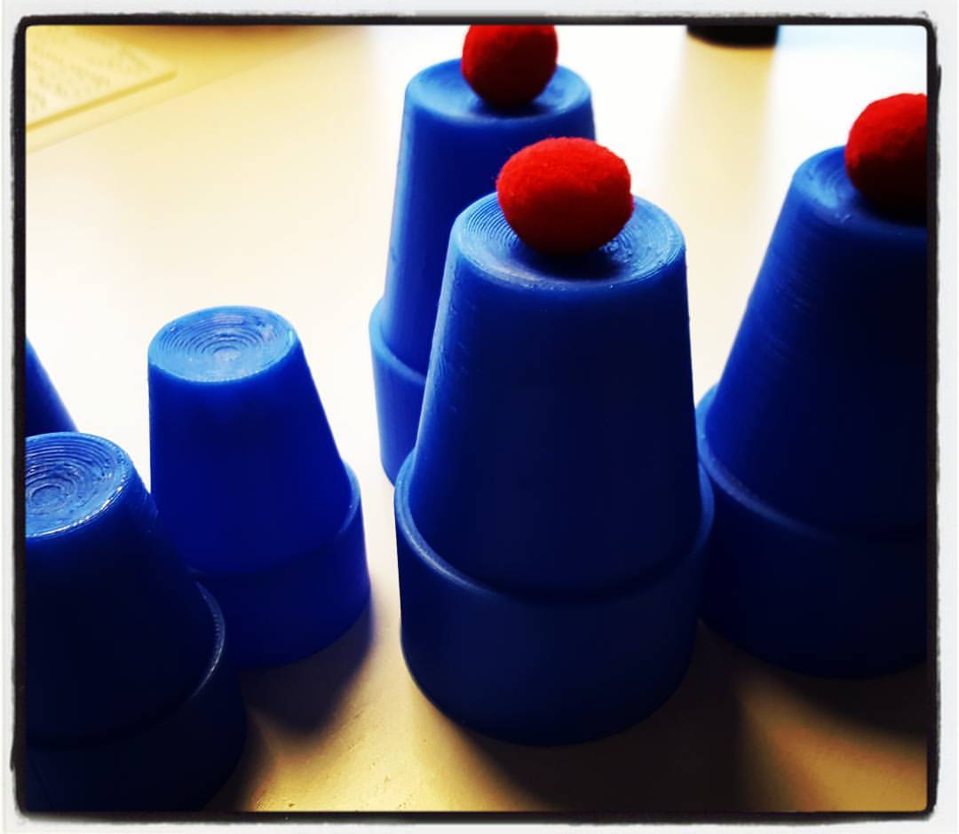 cups and balls magic trick