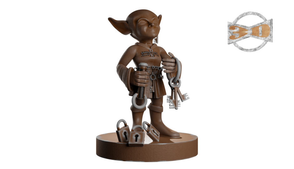 Jingle Jangle Goblin with Keys
