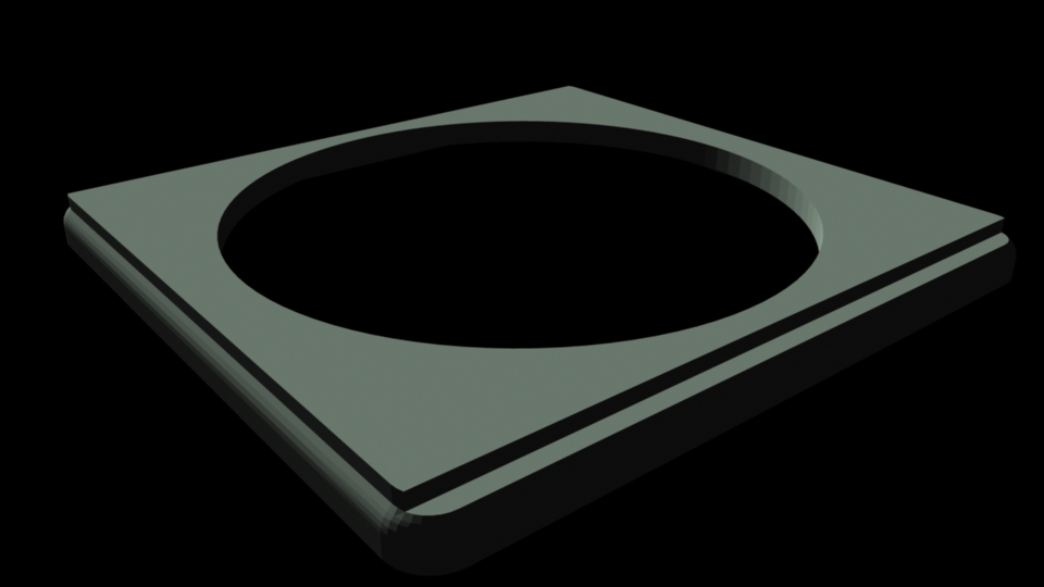 Aero Ektar Speed Graphic Inset Lens Board and Retaining Ring