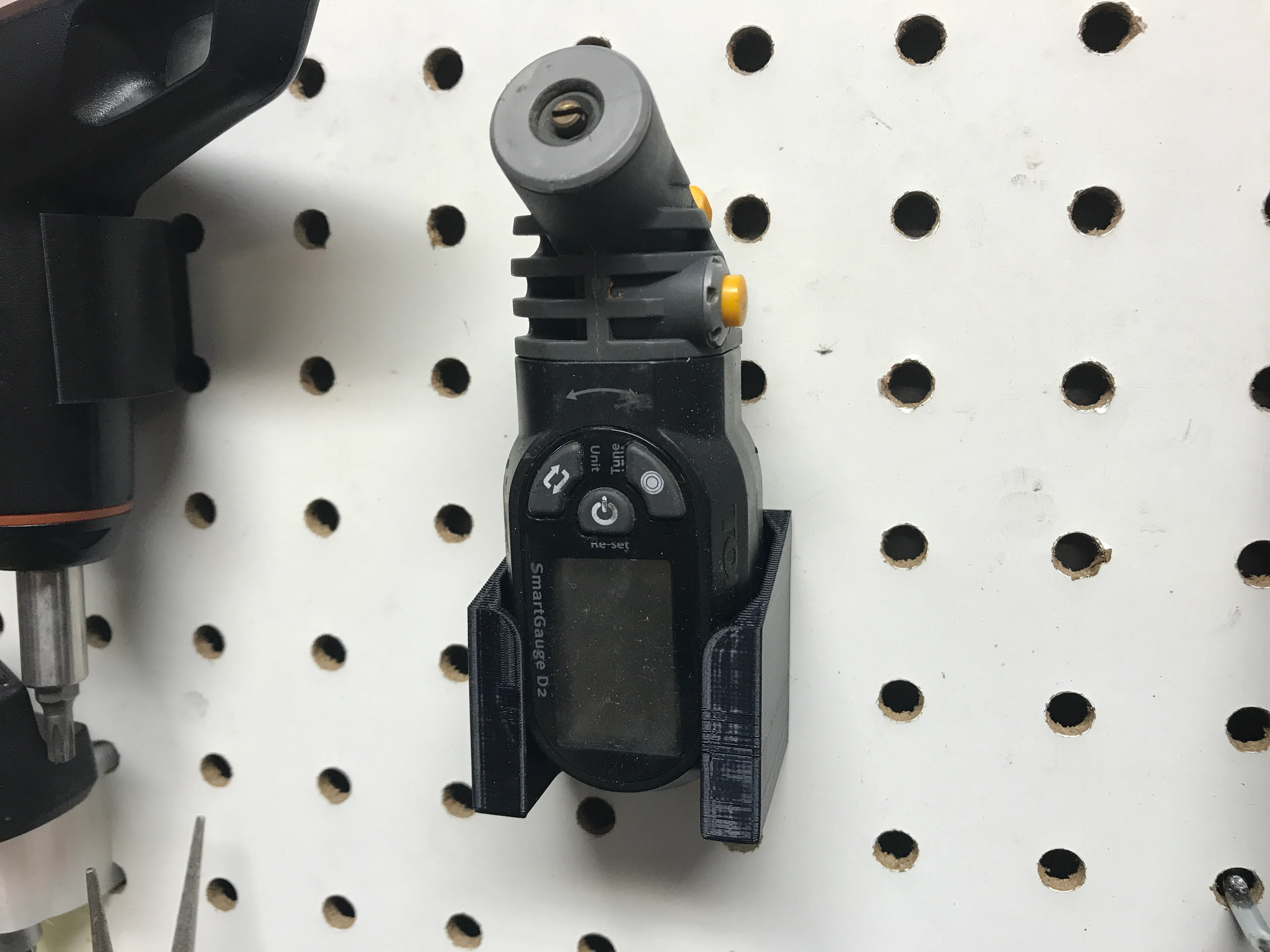 Topeak digital tire pressure gauge holder