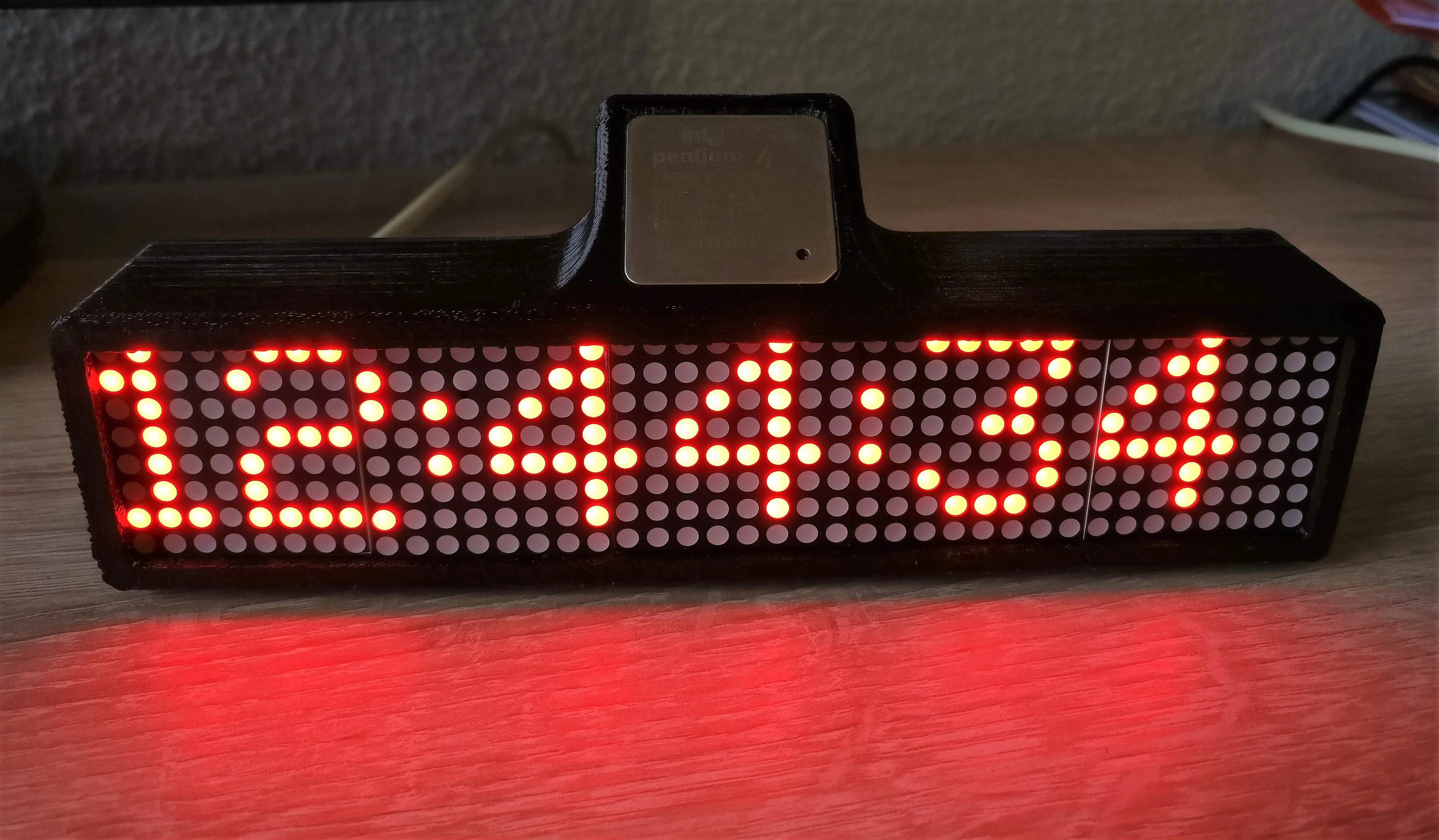Arduino LED Matrix Clock