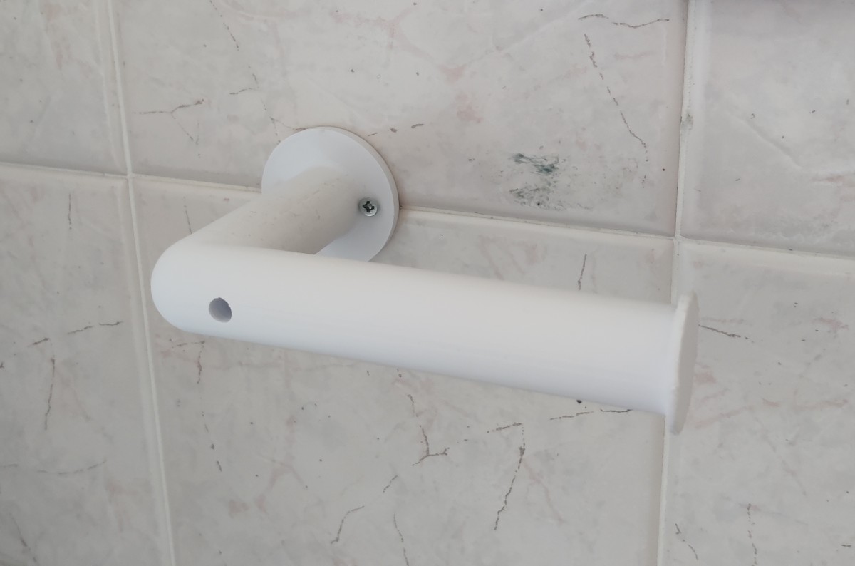 Toilet paper holder wall mount