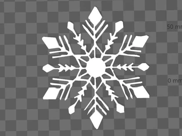 snowflake christms dec