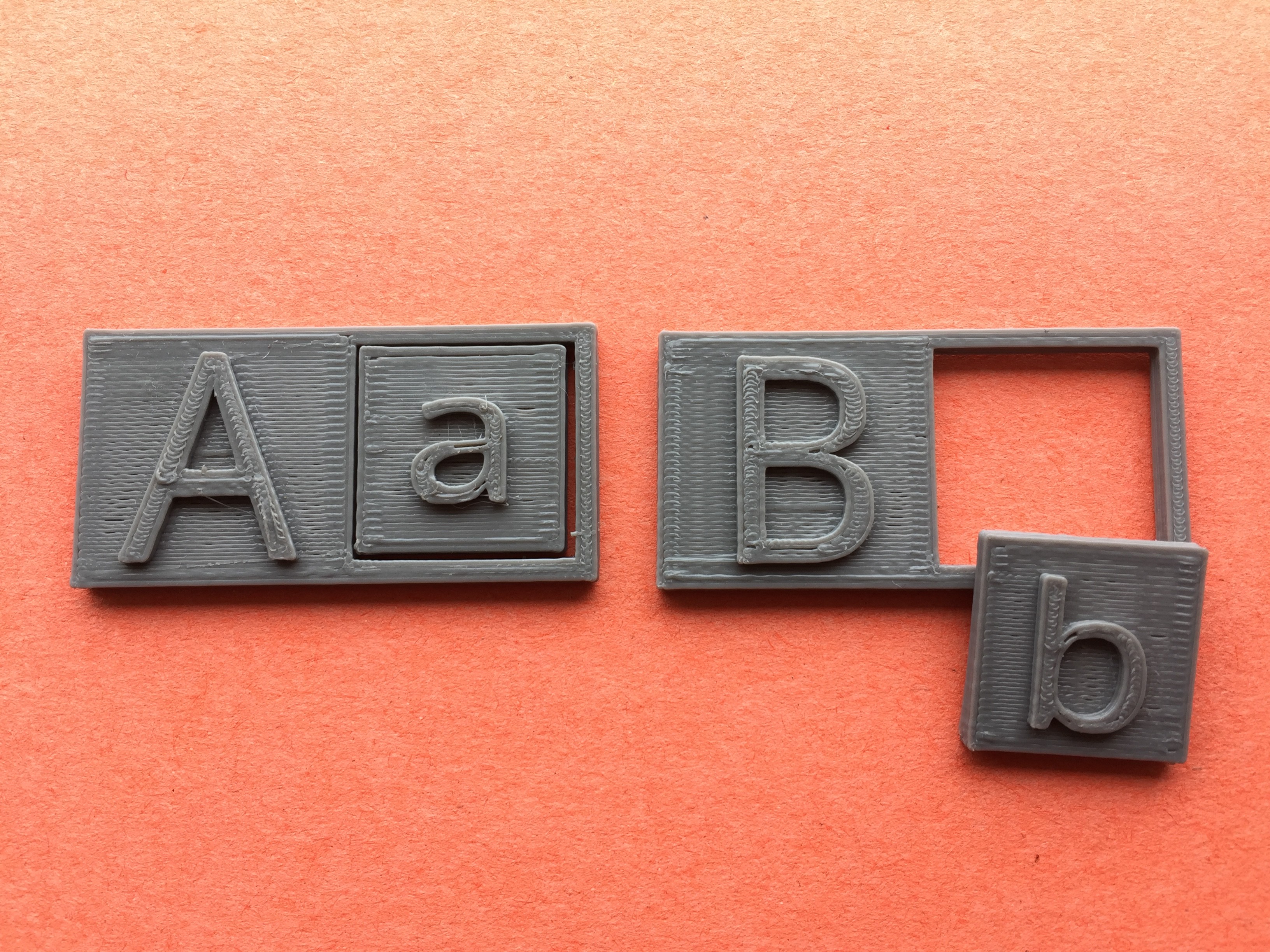 Letter Matching Tiles
