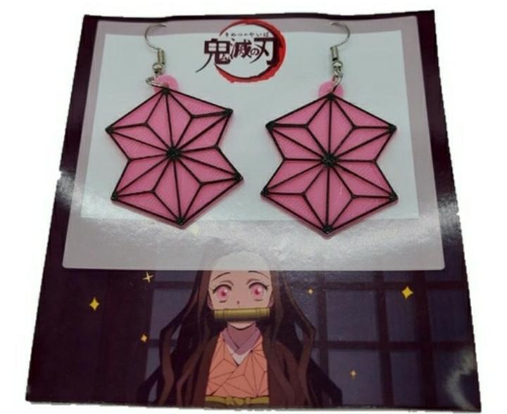Nezuko Earrings Cosplay