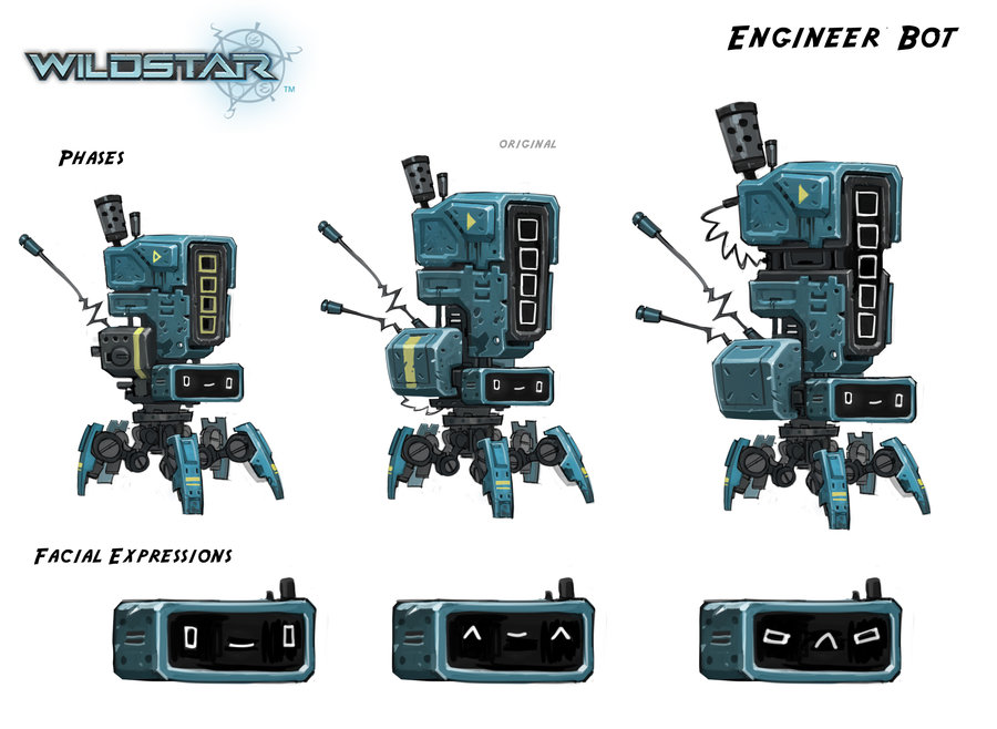 Wildstar Artillery Bot