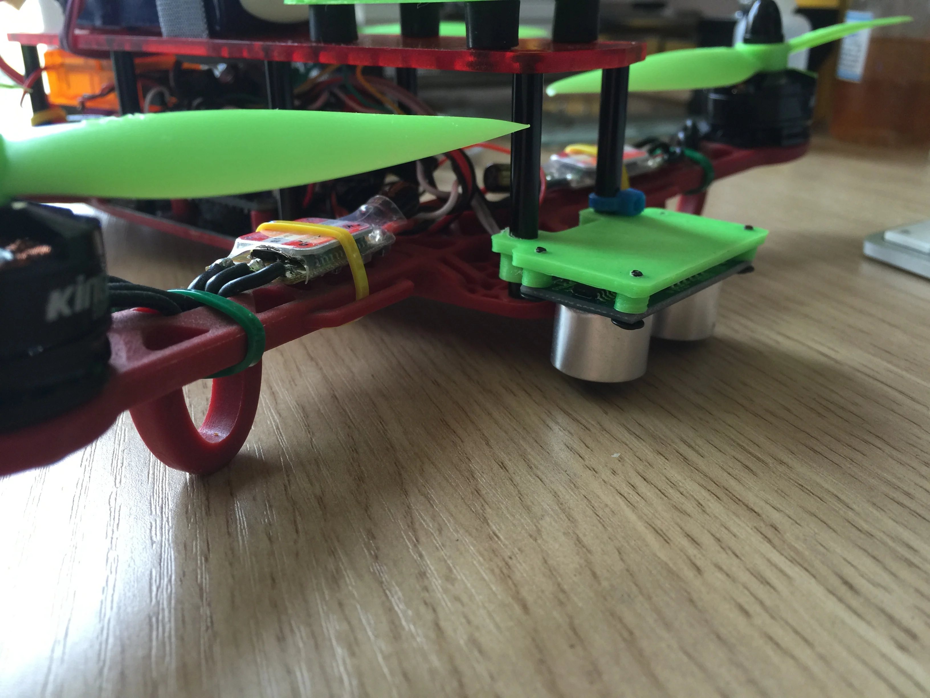 Hobbyking H-King Color 250 Quad sonar mount