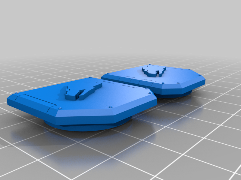 Sicaran Tank Sponson Inserts, Salamanders