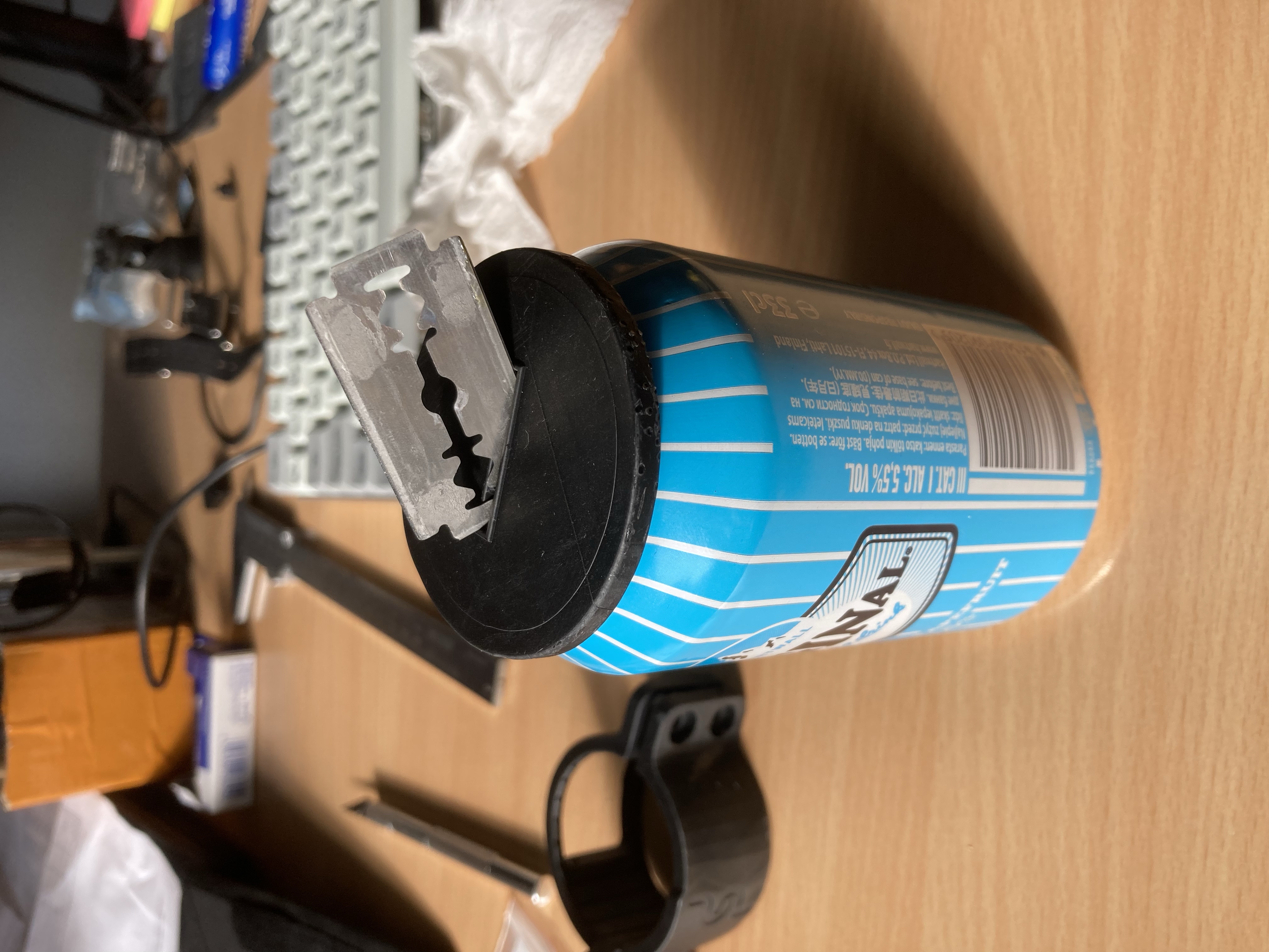 Razor Blade Disposal Can Lid