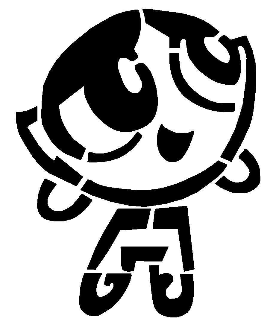 Buttercup stencil 2