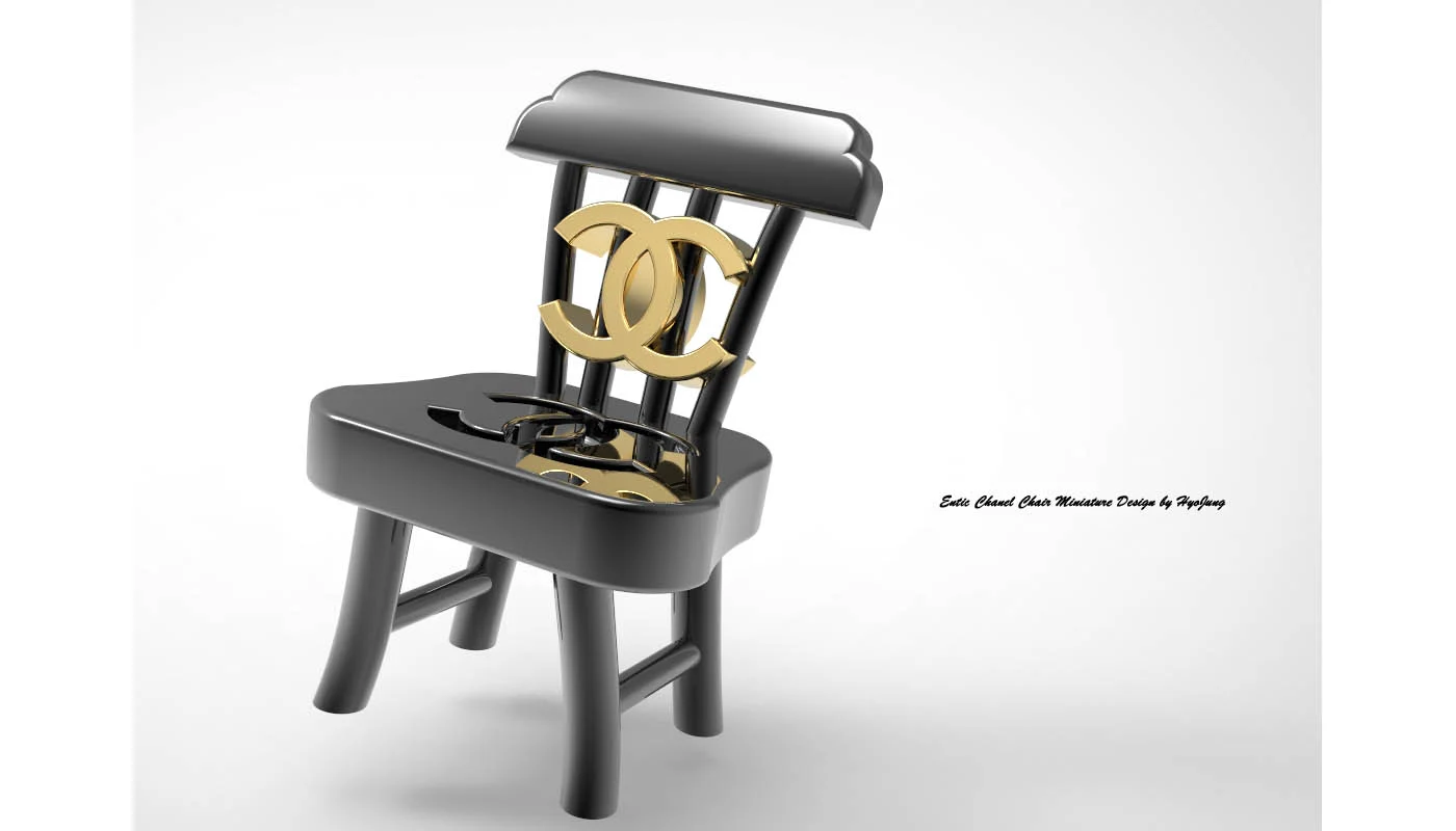 Entic Chanel Chair Miniature