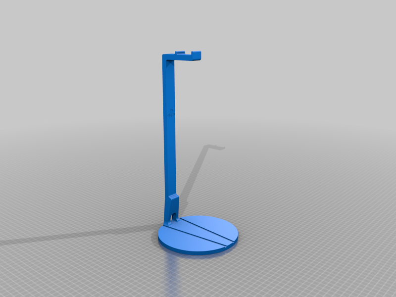 (Updated) PS5 headphone hanger and base for Dual Sense charging station