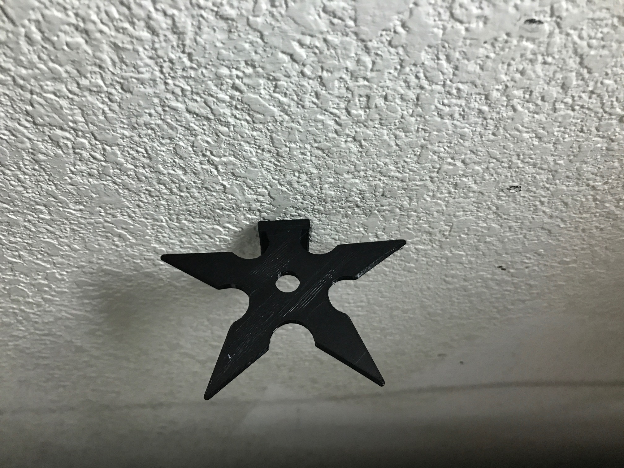 Ninja Star Wall Hanger - Now with Improved stronger design