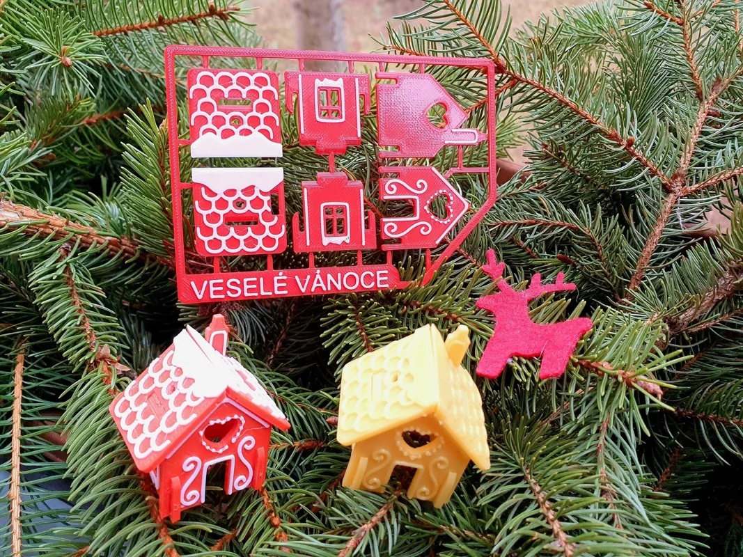 Gingerbread House Kit Card Czech version