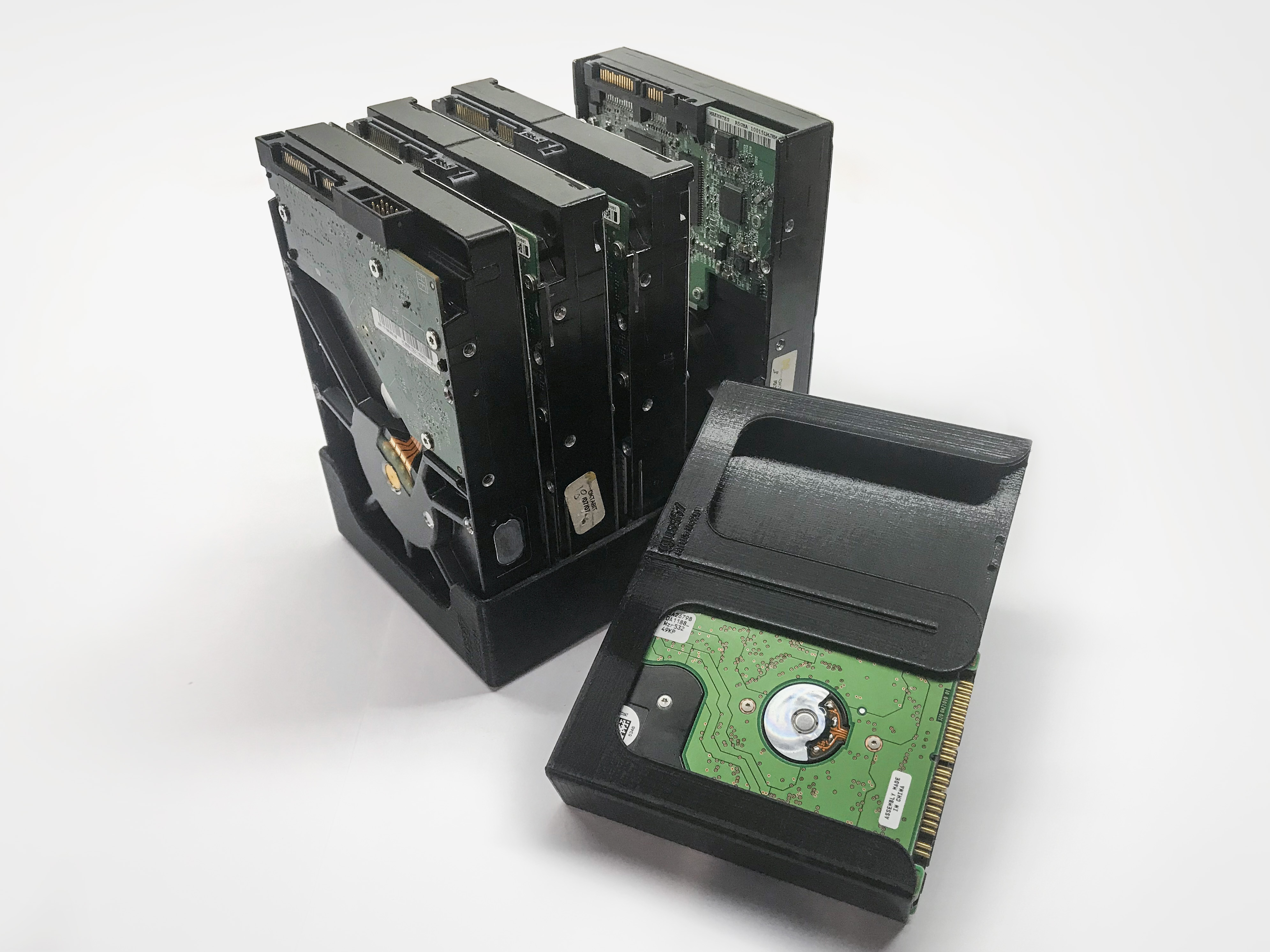 Hard Drive Storage for 2.5 & 3.5 (variety in slots)