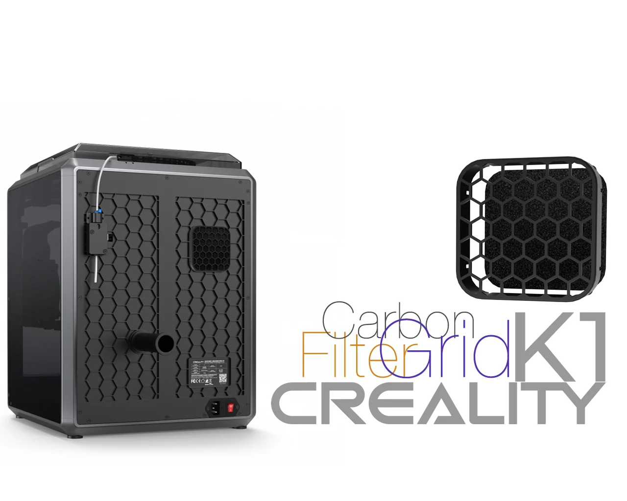 Carbon Filter Grid Creality K1