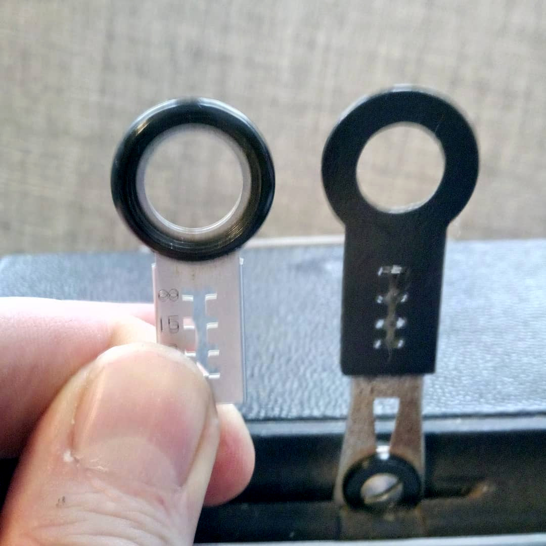 Graflex open viewfinder rear part