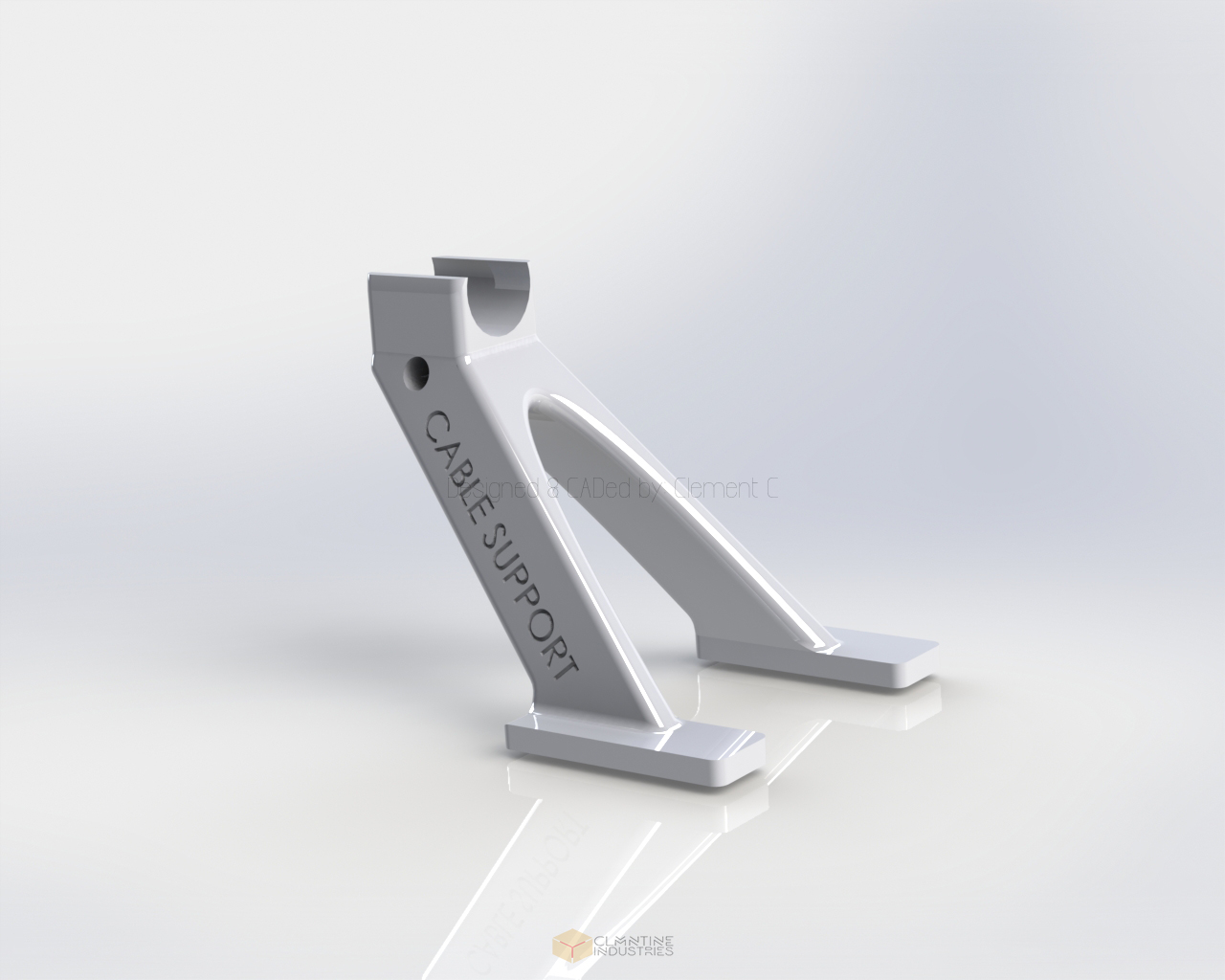 Anet A6 Extruder Cable Support