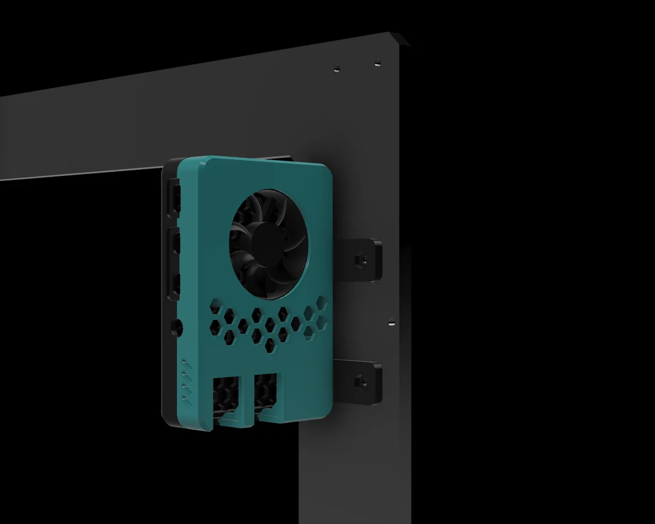Raspberry Pi 4 - OctoPrint Prusa Mount (MK3/MK3S)