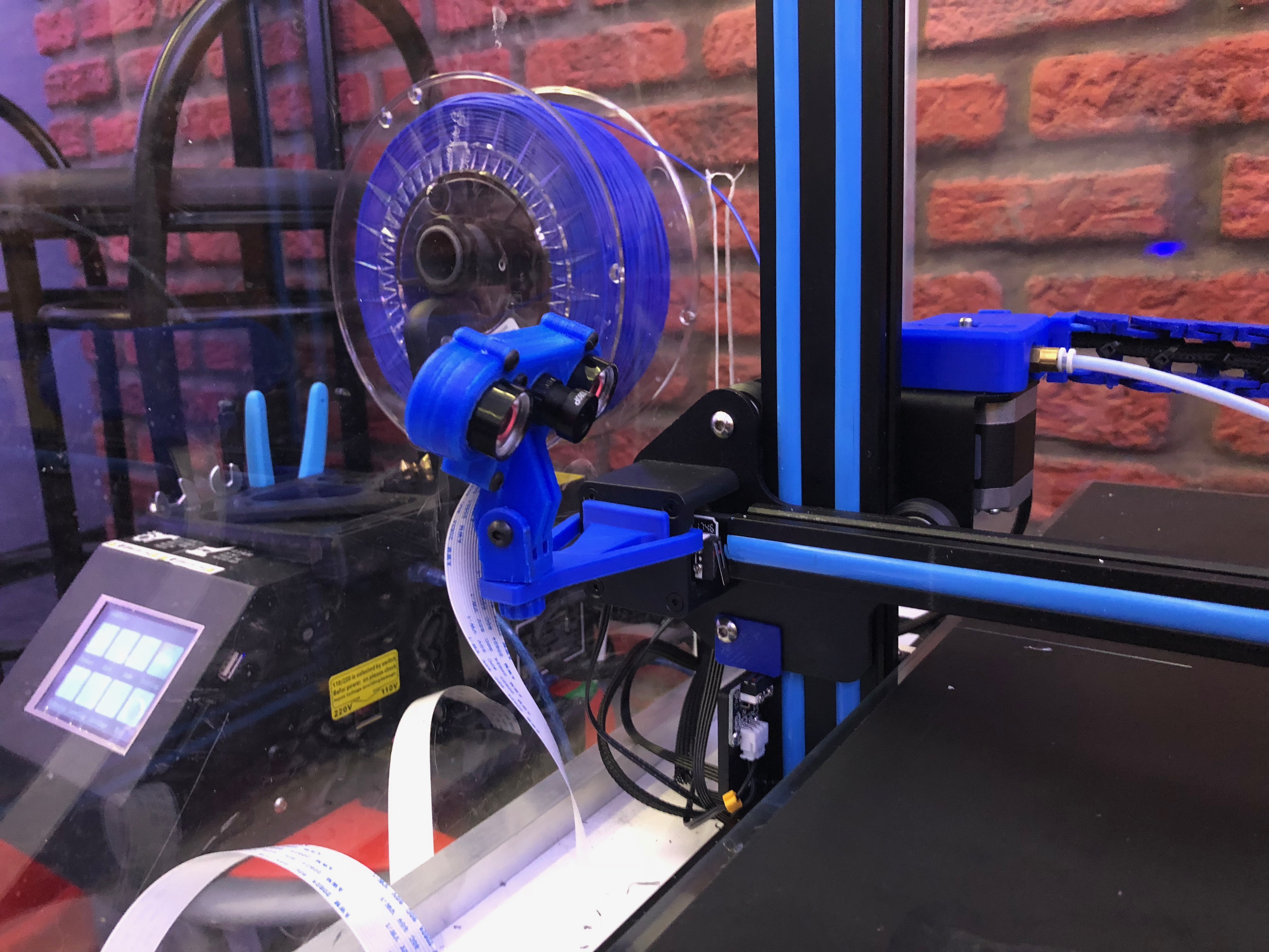 CR-10 s Camara X-Axis Mount Rotative