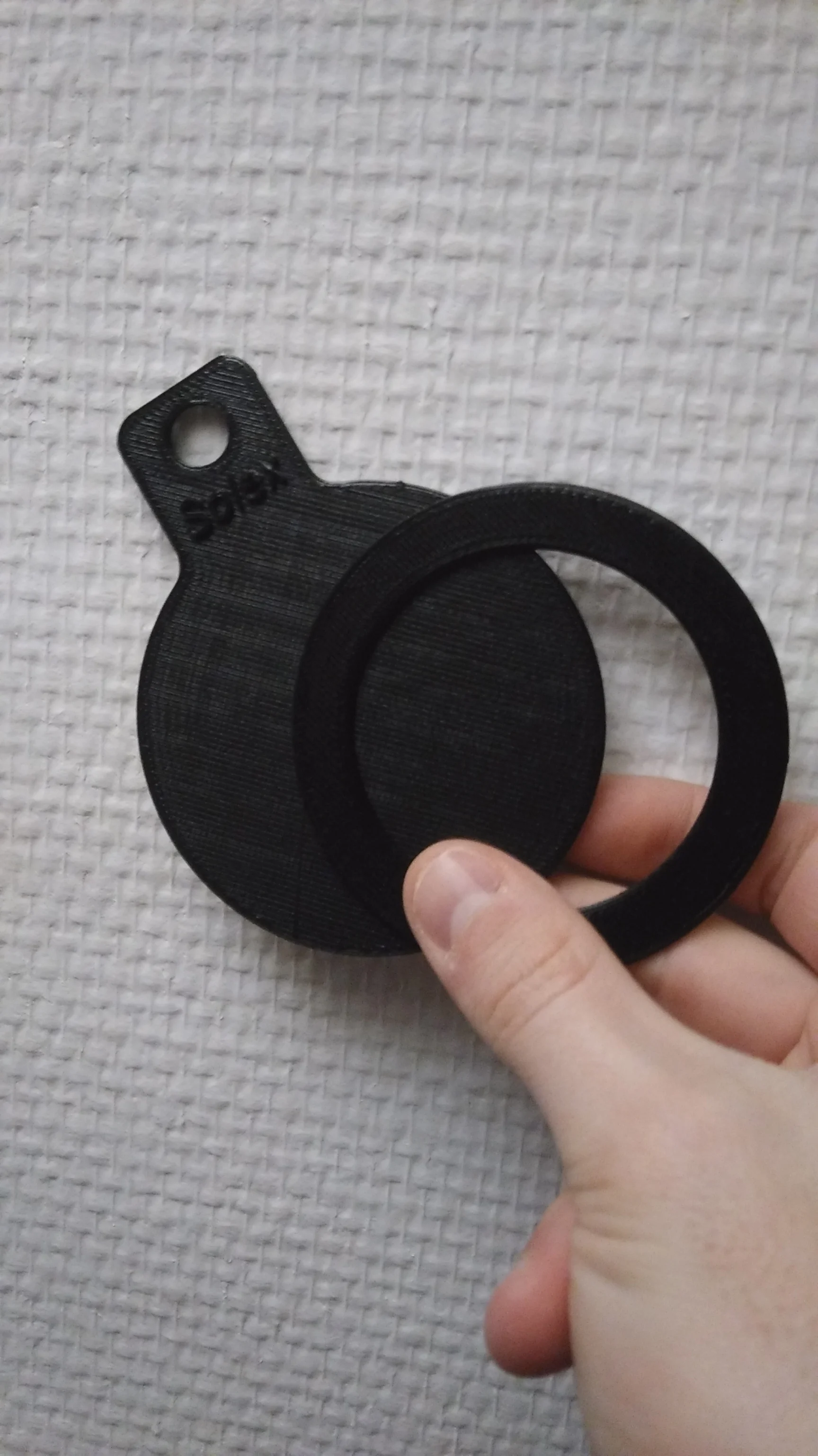 Insurance vignette holder - Porte vignette assurance