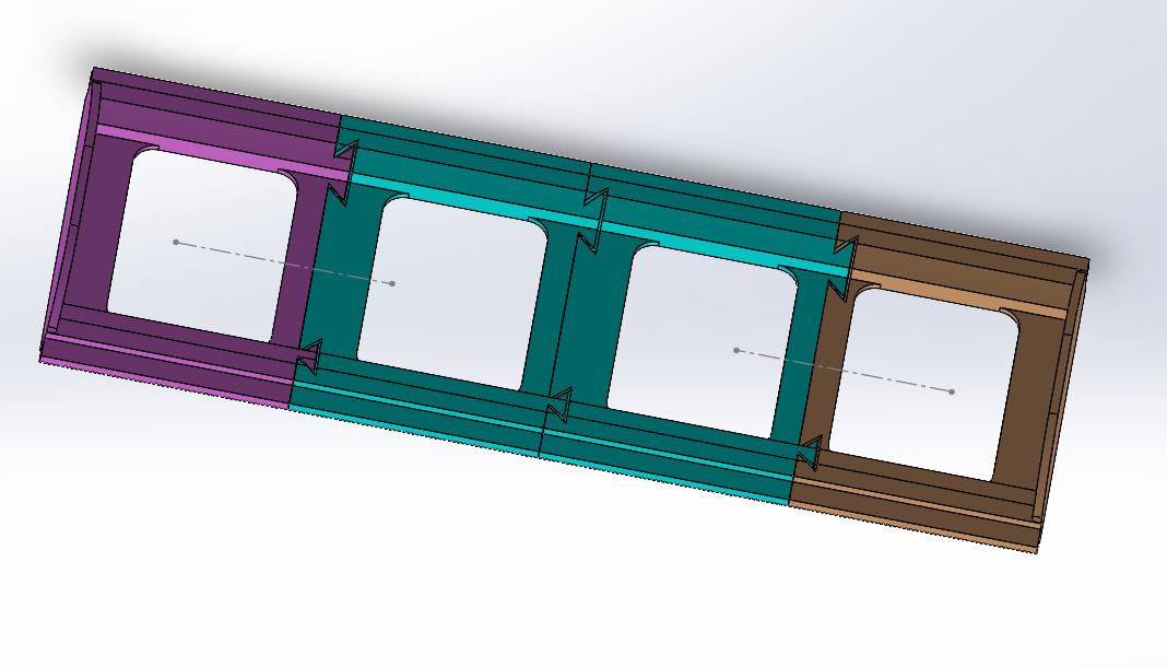 Adjustable Modular pan lid stand