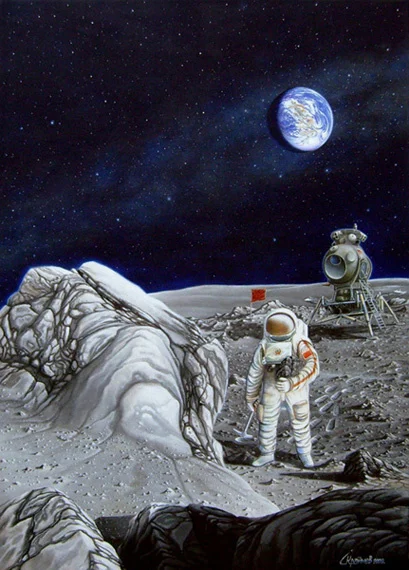 soviet lunar spacesuit Krechet-94