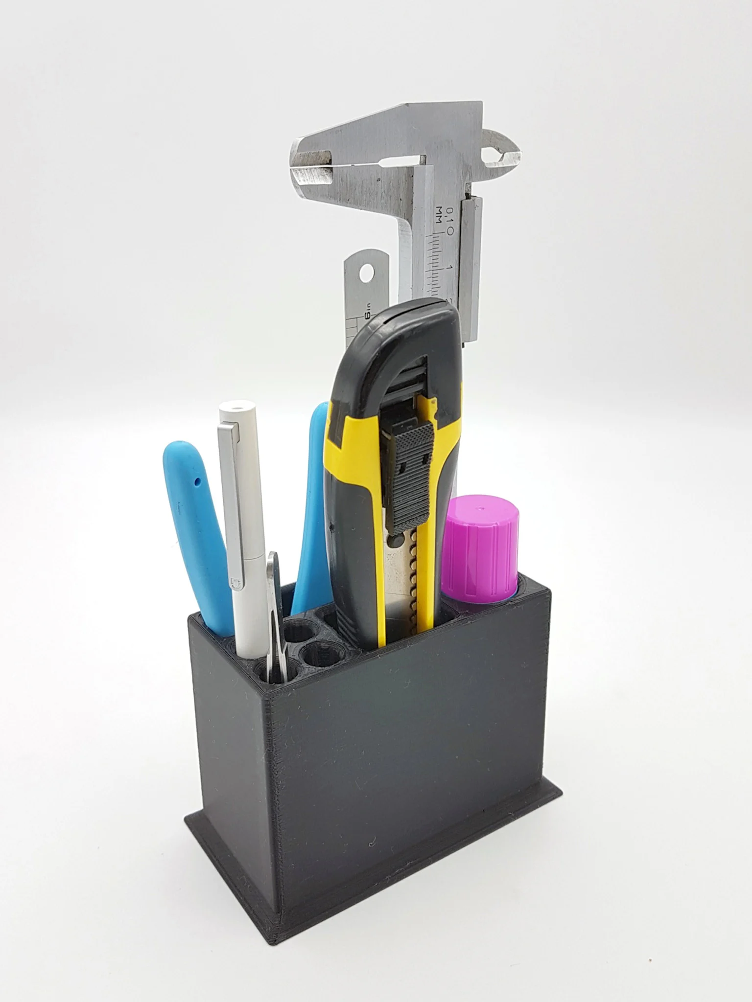 Desktop organizer for 3d print tools