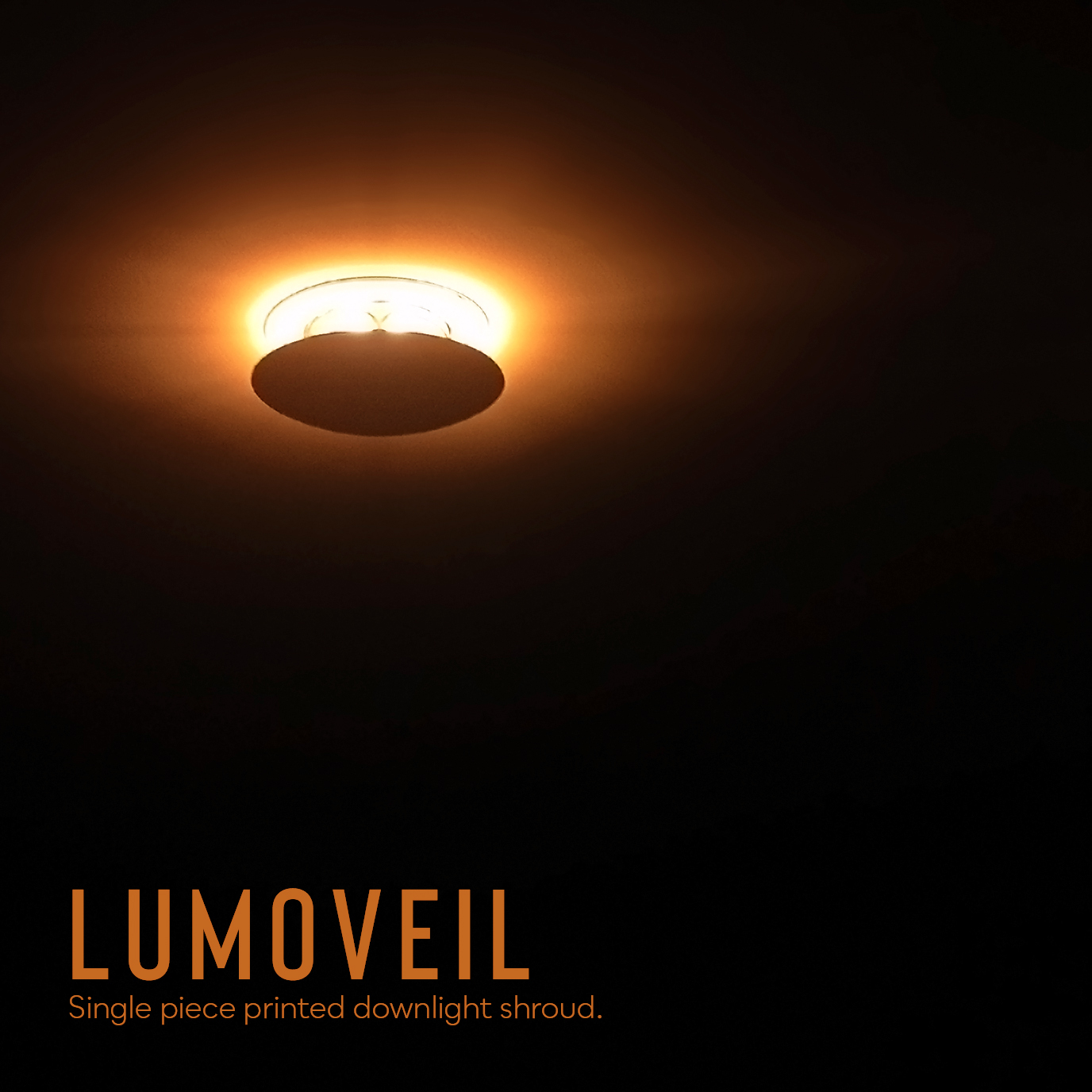 LumoVeil universal downlight diffuser