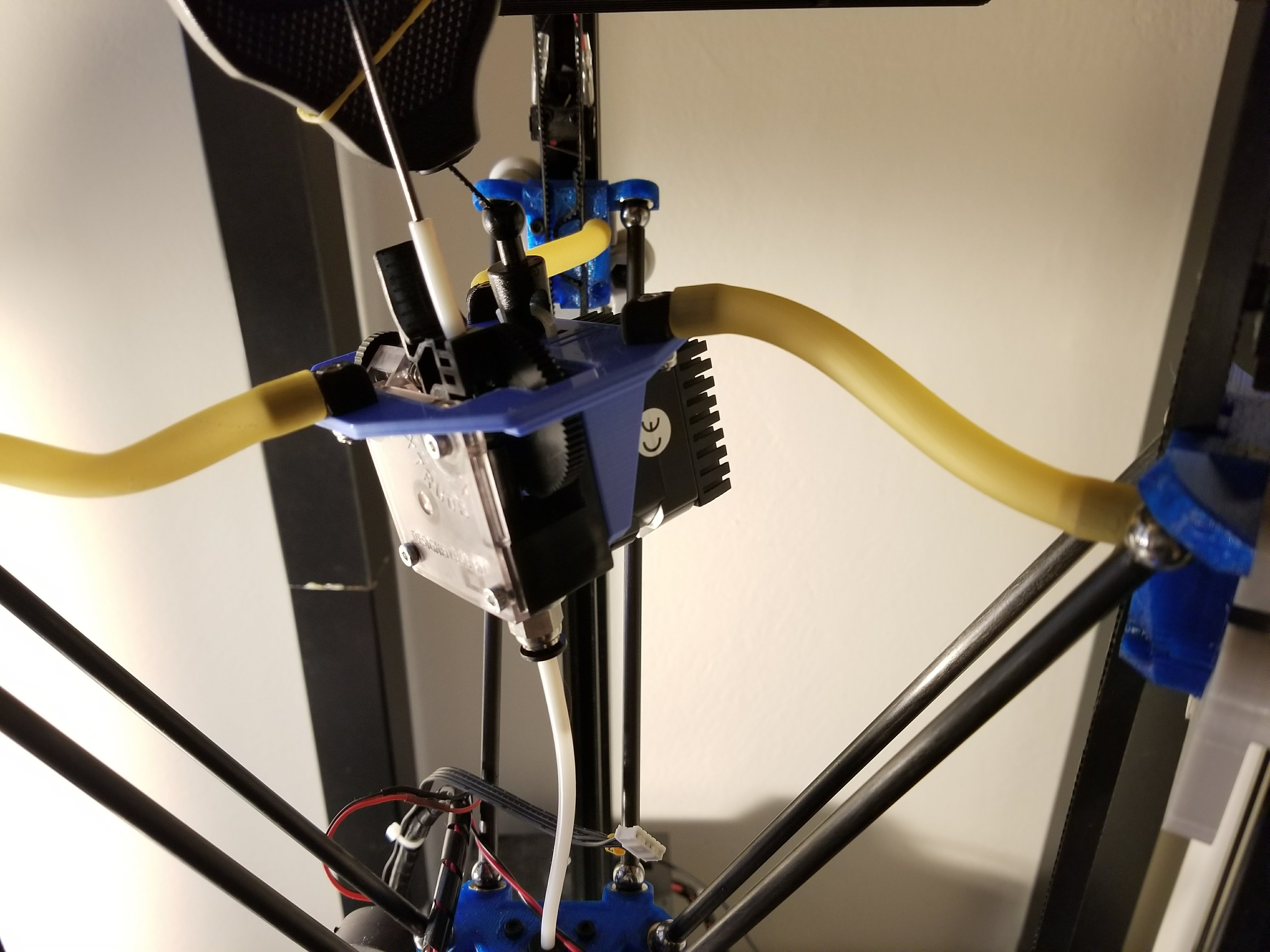 Kossel / Delta E3D Titan Clone Flying Extruder Mount