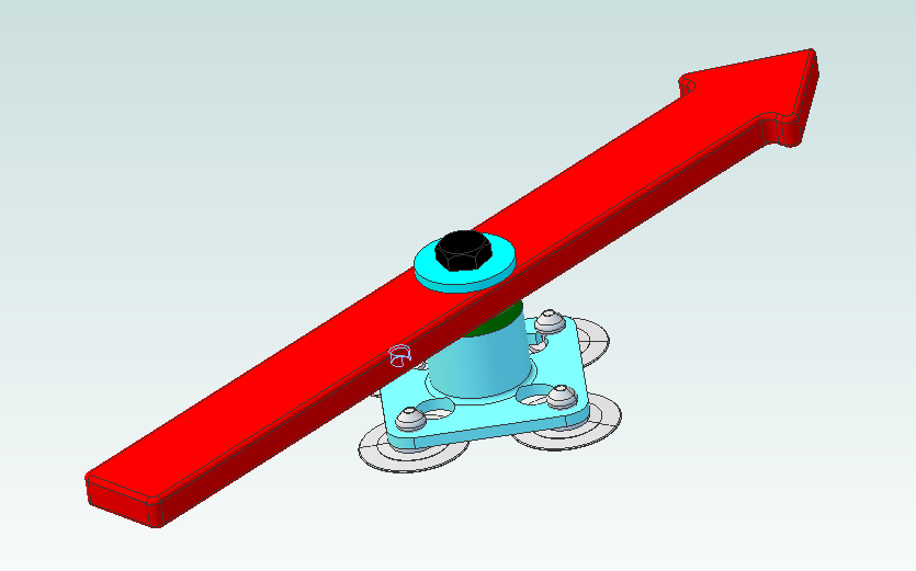 Whiteboard game spinner
