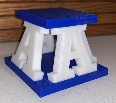 USU A / True Aggie Block